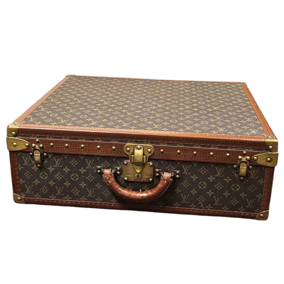 LOUIS VUITTON VALISE JUMELLE (876455) FJD TOILE MONOGRAM CINTRES + CLE (121434)