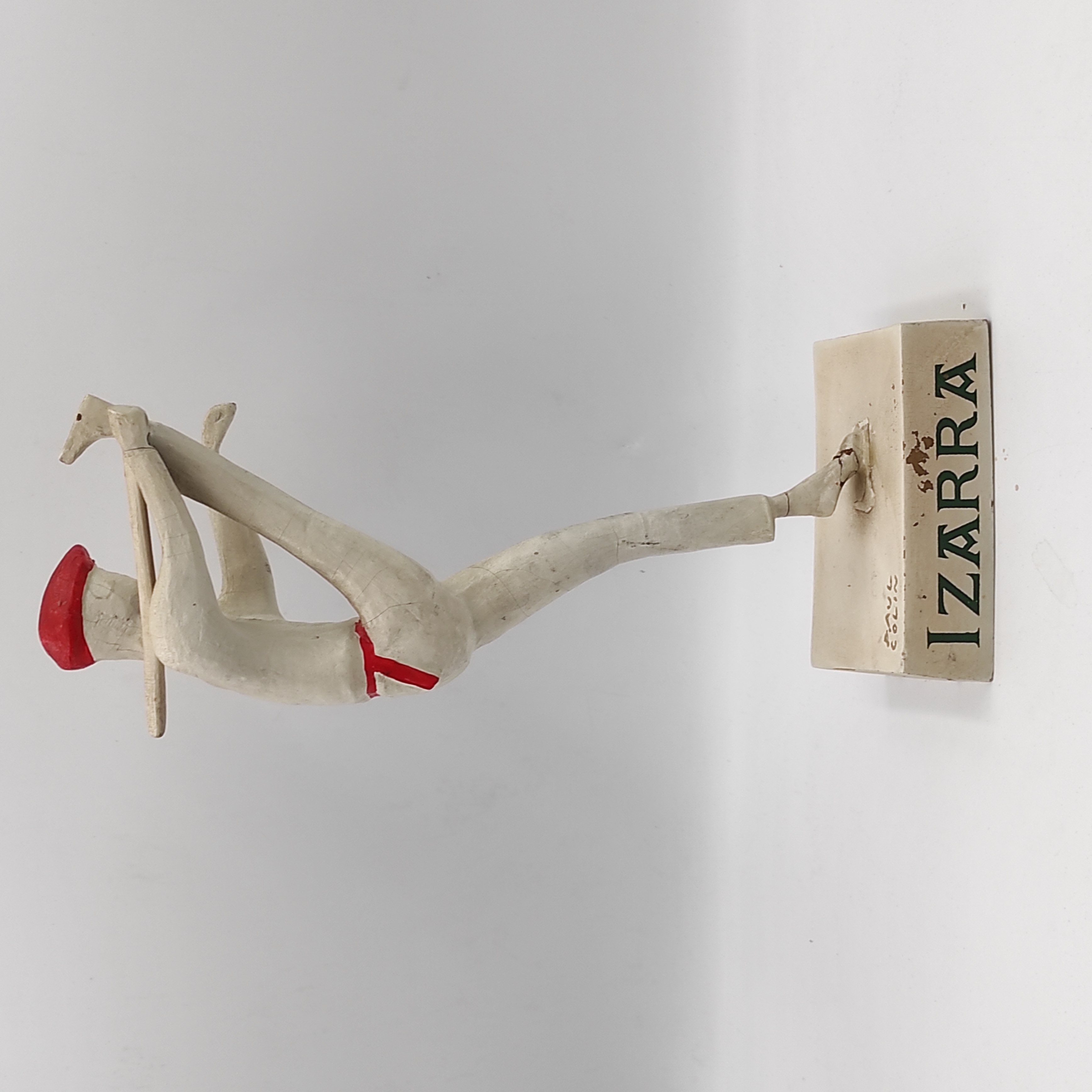 PAUL COLIN IZARRA STATUETTE PUBLICITAIRE EN L ETAT