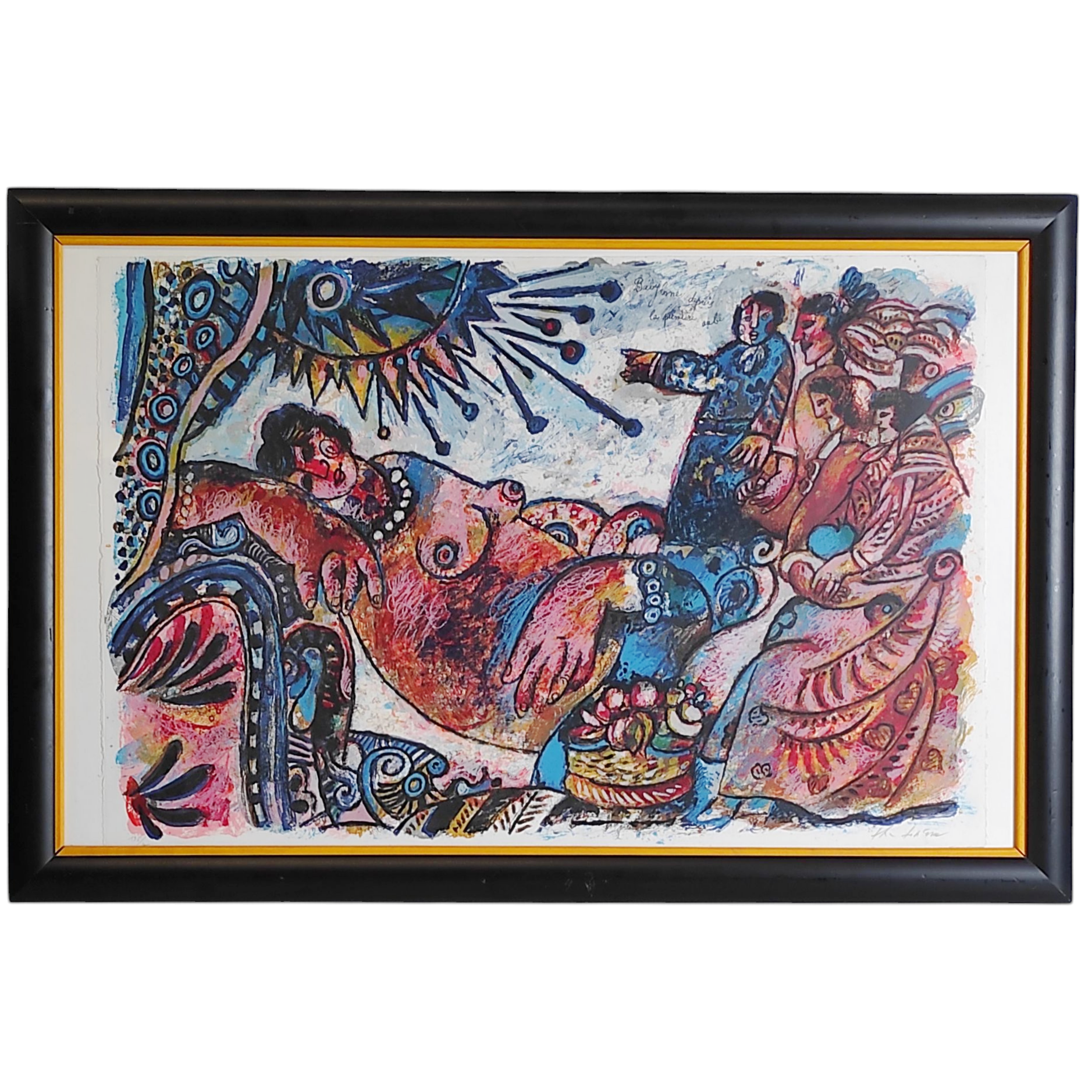 THEO TOBIASSE LITHO BALYLONE 109 x 73 CM