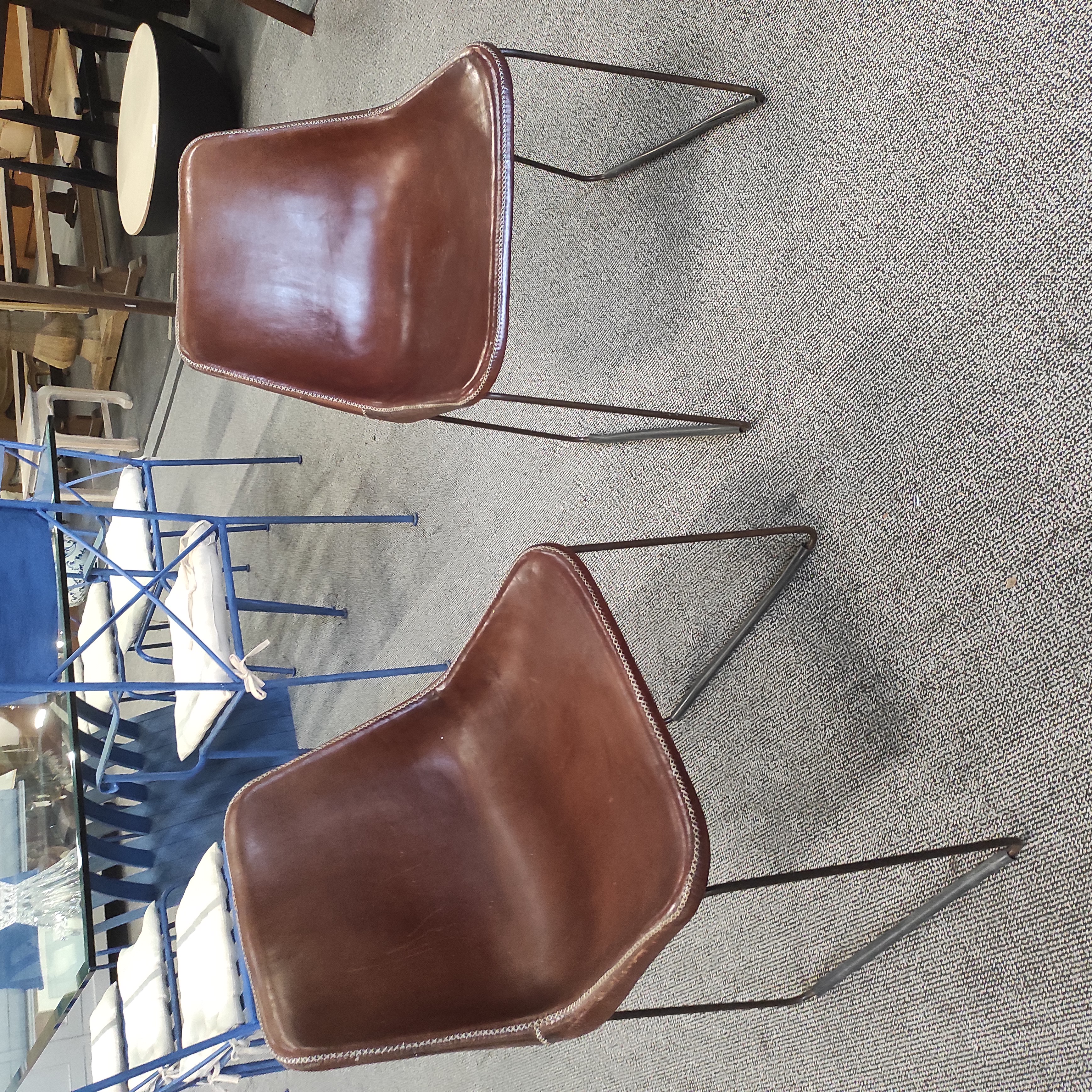 PAIRE DE CHAISES SOL DE LUNA 46/73/42 CM