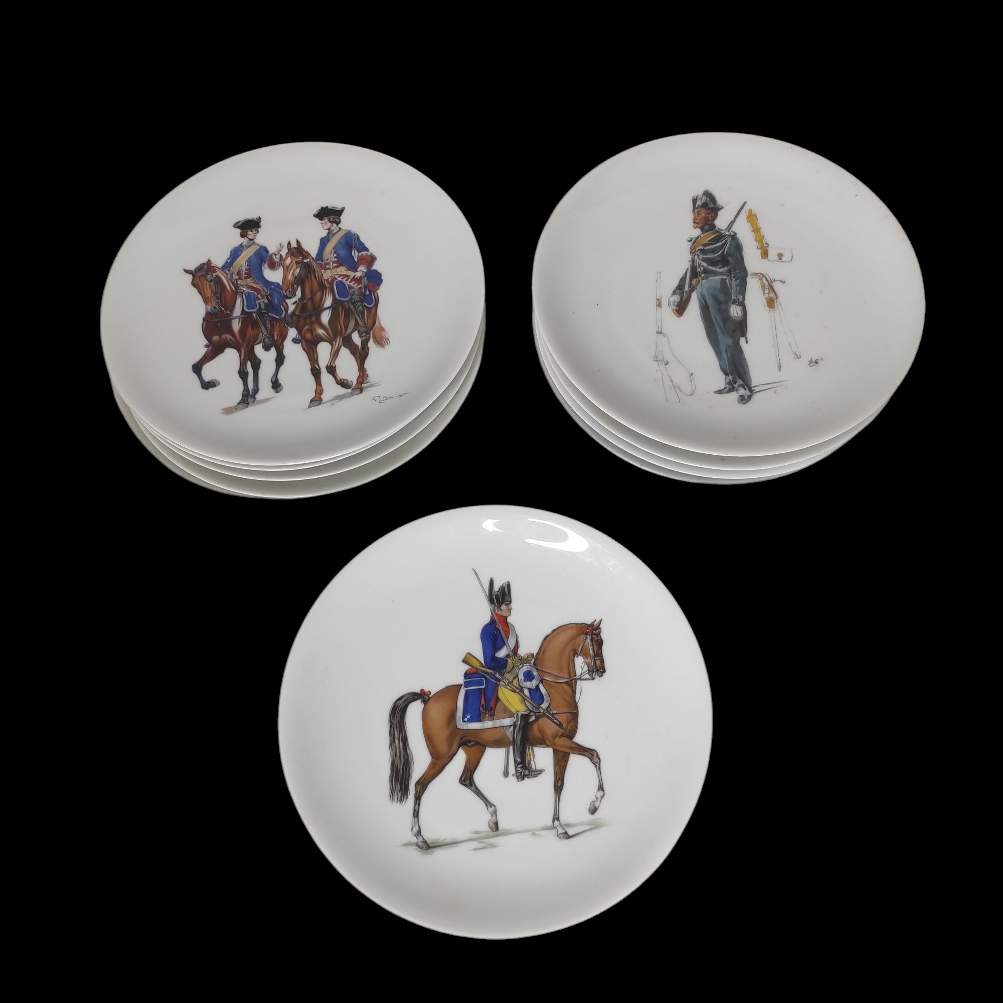 LAFARGE PORCELAINE DECOR GENDARMERIE NATIONALE 