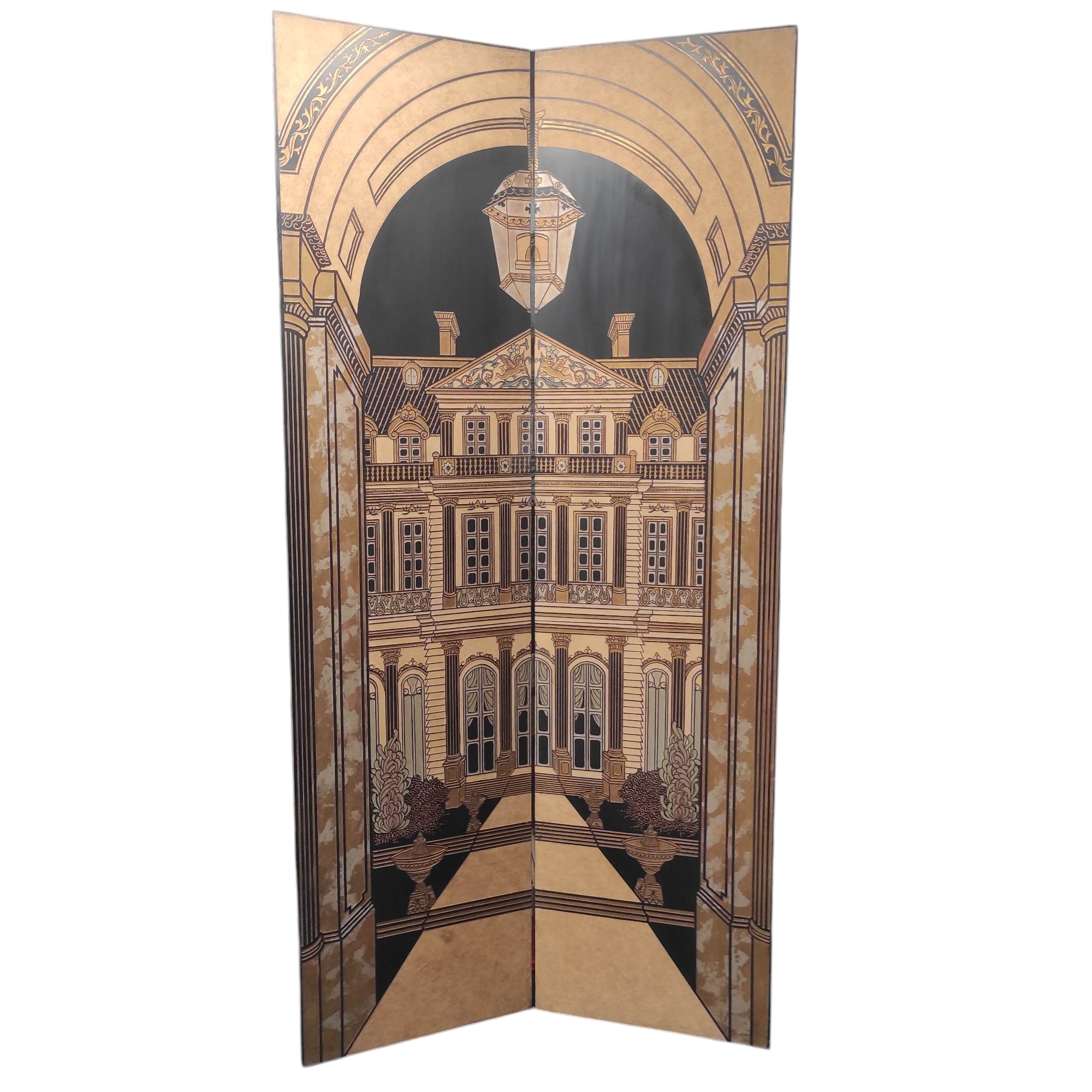 FOURNIER DECORATION PARIS 2 PANNEAUX  DECORATIF 245 CM X  123 CM 