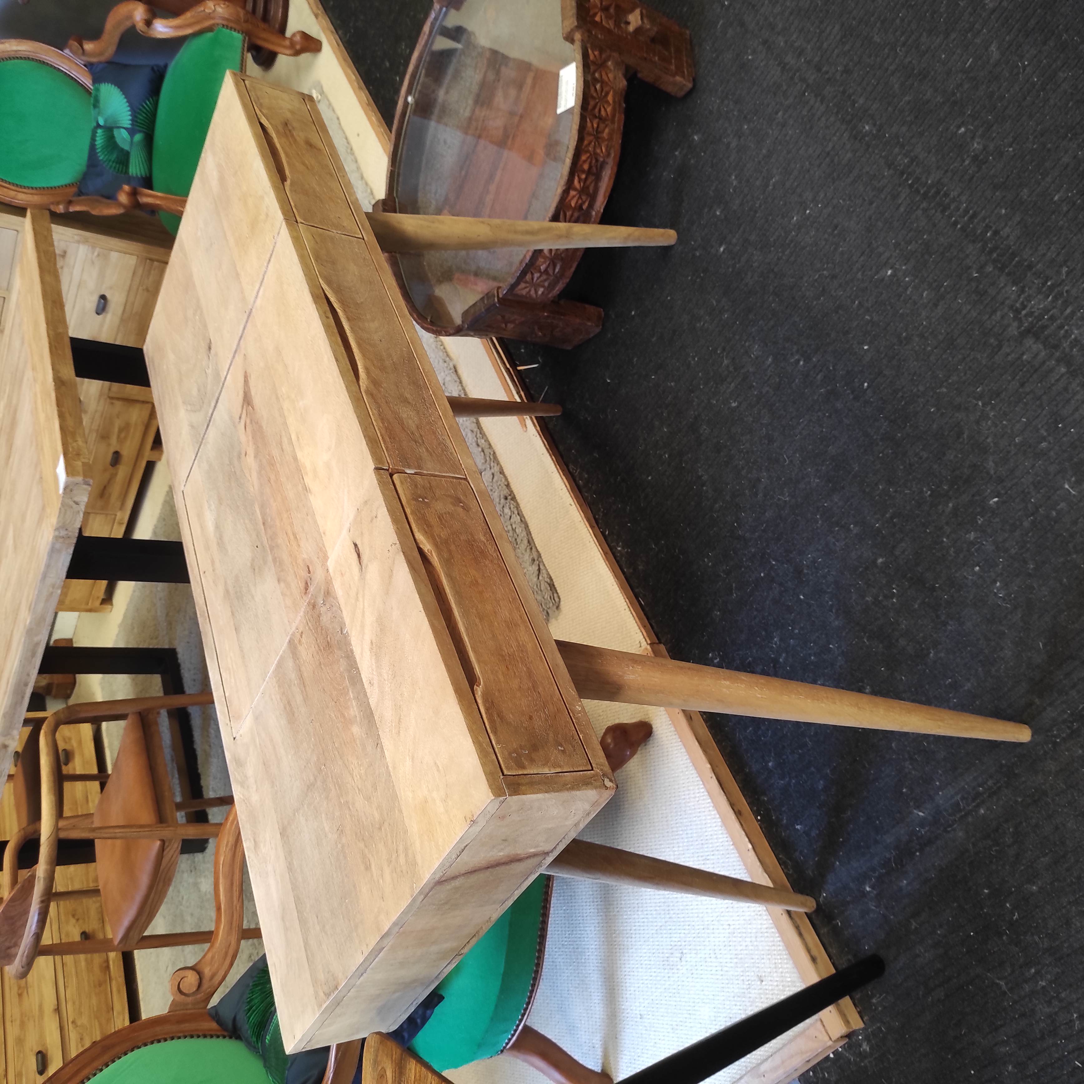 TABLE COIFFEUSE 112/78/48 CM 2 TIROIRS