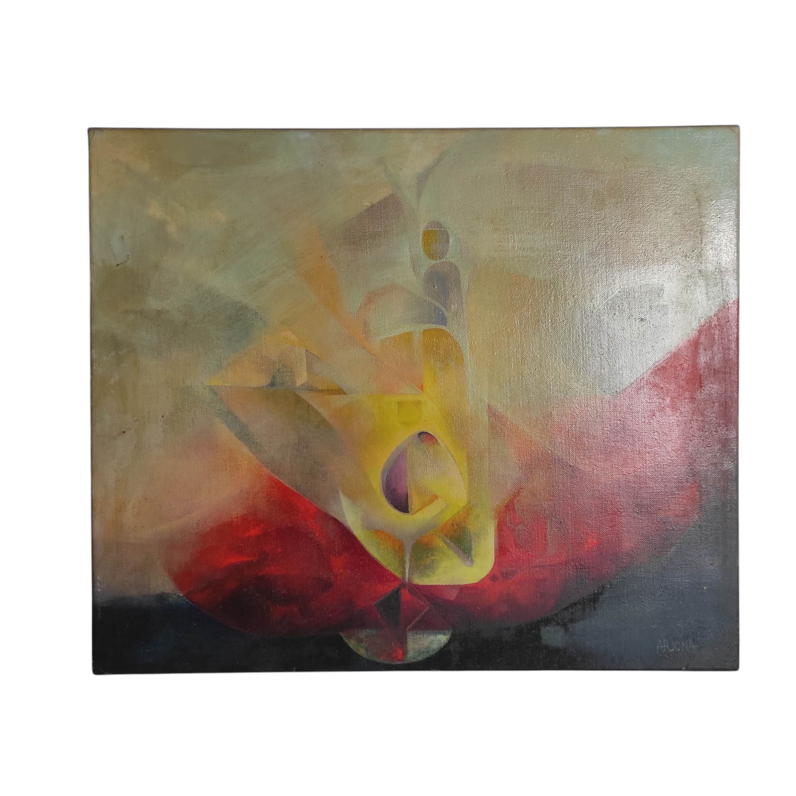 ARJONA HST ABSTRAITE 46 x 55 CM