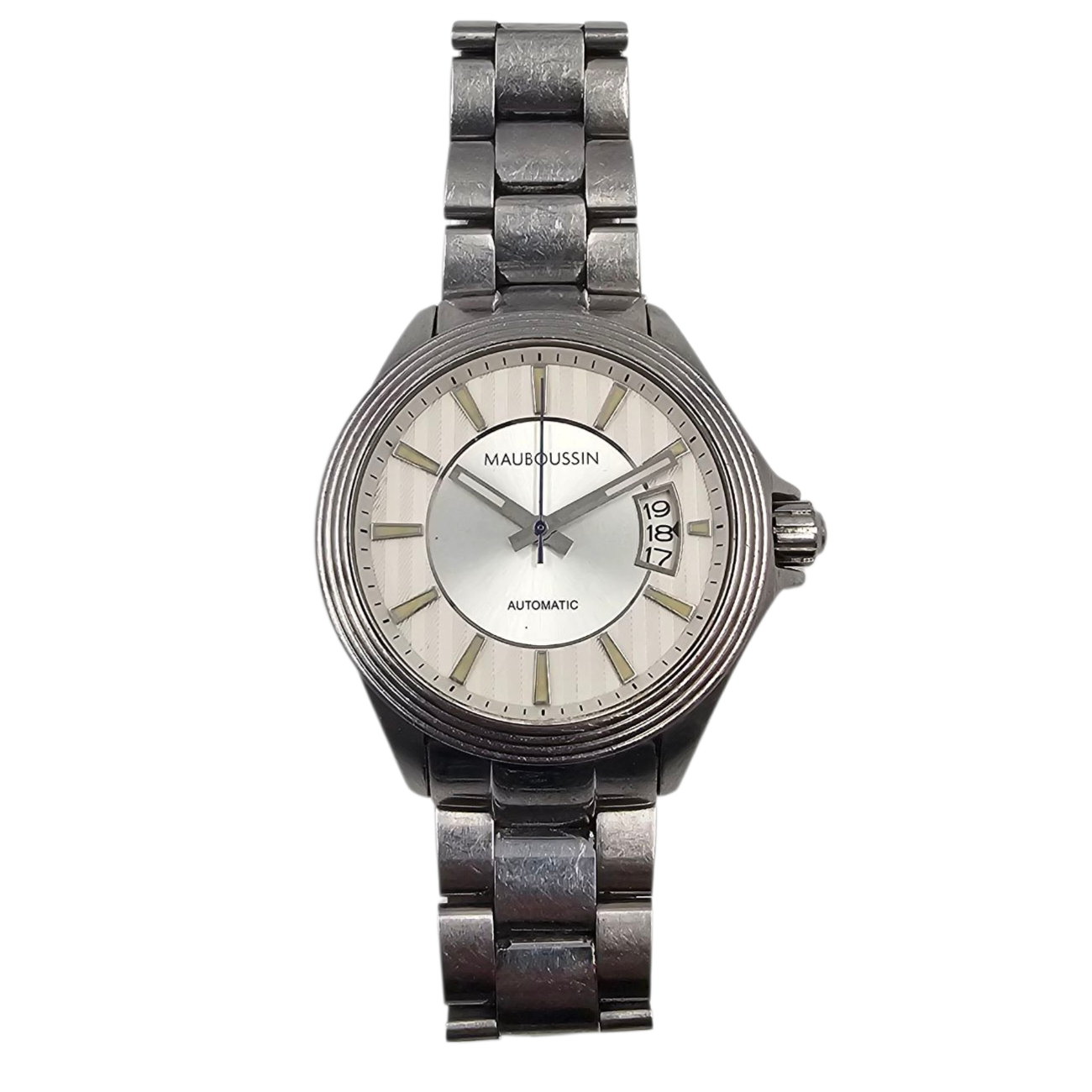 MAUBOUSSIN MONTRE L HEURE DE PAIX (9166801-590) AUTOMATIQUE + C.A CIRCA 2014