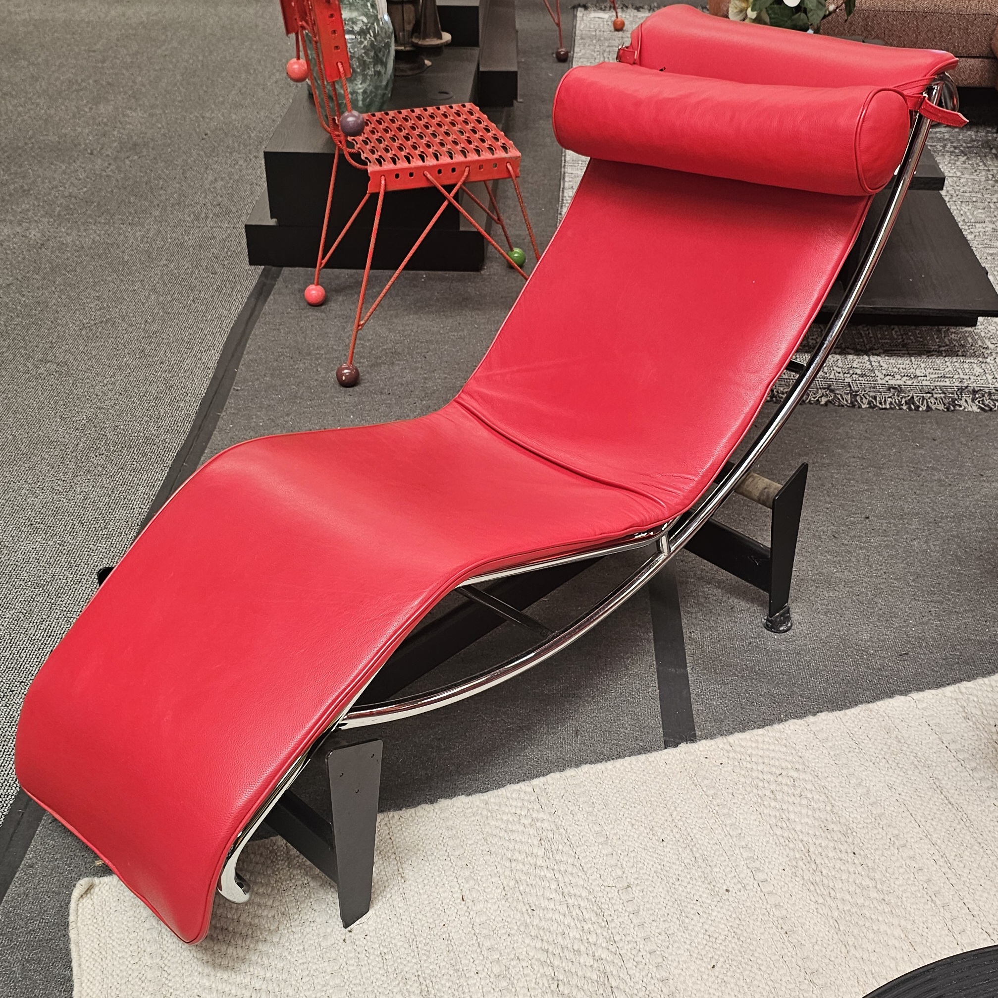 CHAISE LONGUE DE STYLE LC4 160 X 53 CM