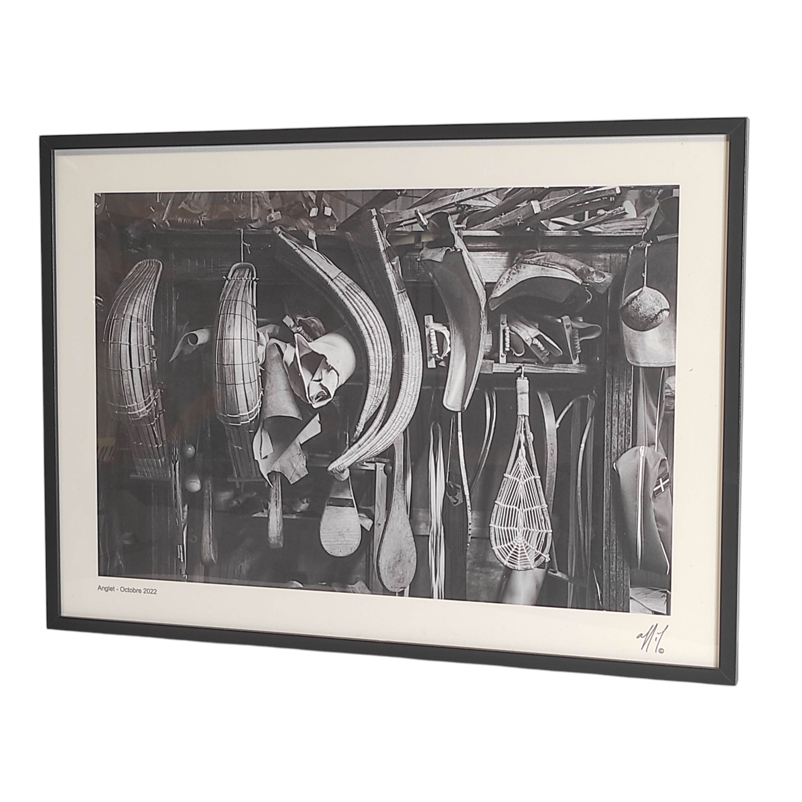 TIRAGE PHOTO ATELIER DE CHISTERAS ET PALAS  72 x 52 CM