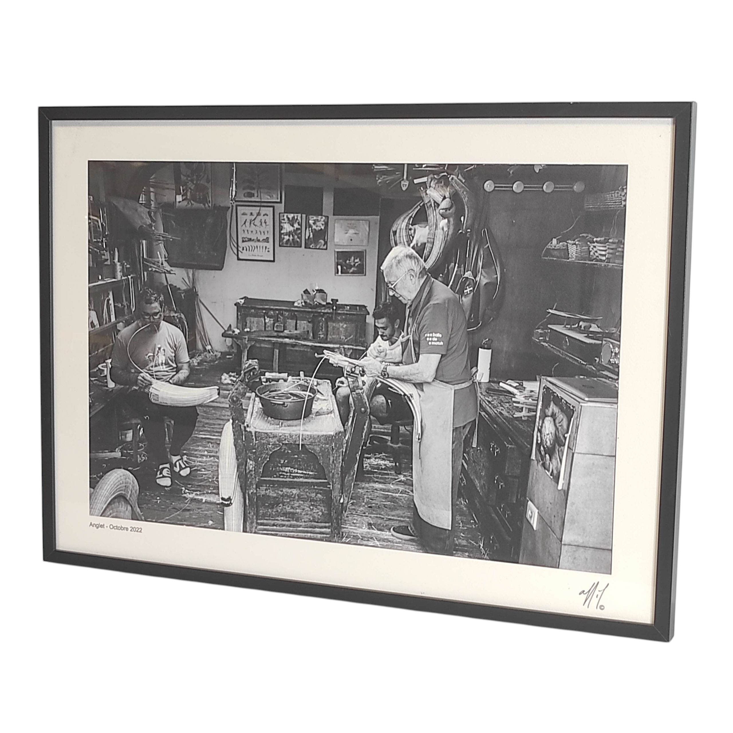 TIRAGE PHOTO ATELIER DE  JL GONZALEZ ET SA FAMILLE EN 2022 72 x 52 CM