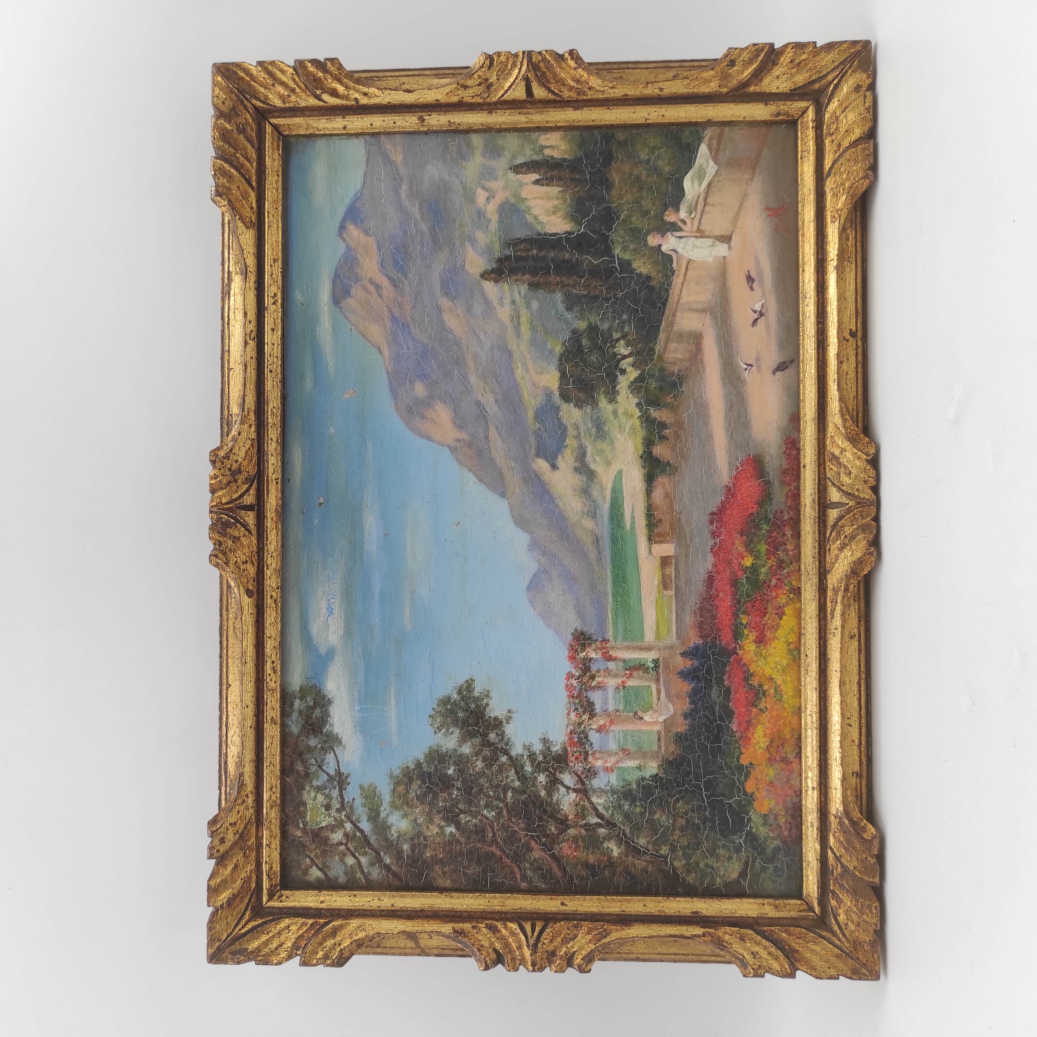 HSC MONOGRAMMEE LE JARDIN ITALIEN 35 x 24 CM