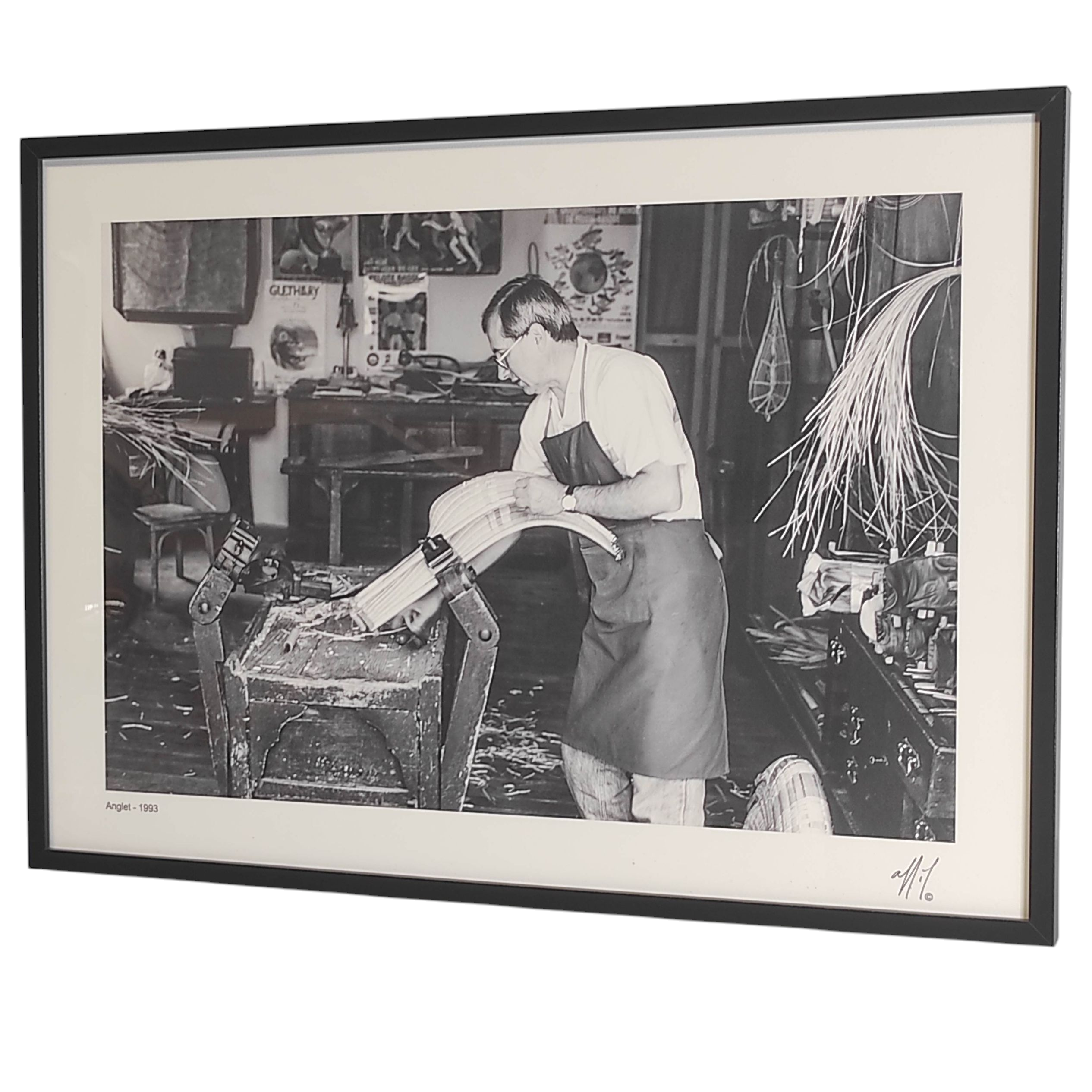 TIRAGE PHOTO L ATELIER DE CHISTERA DE MR GONZALEZ 1993 72 x 52 CM