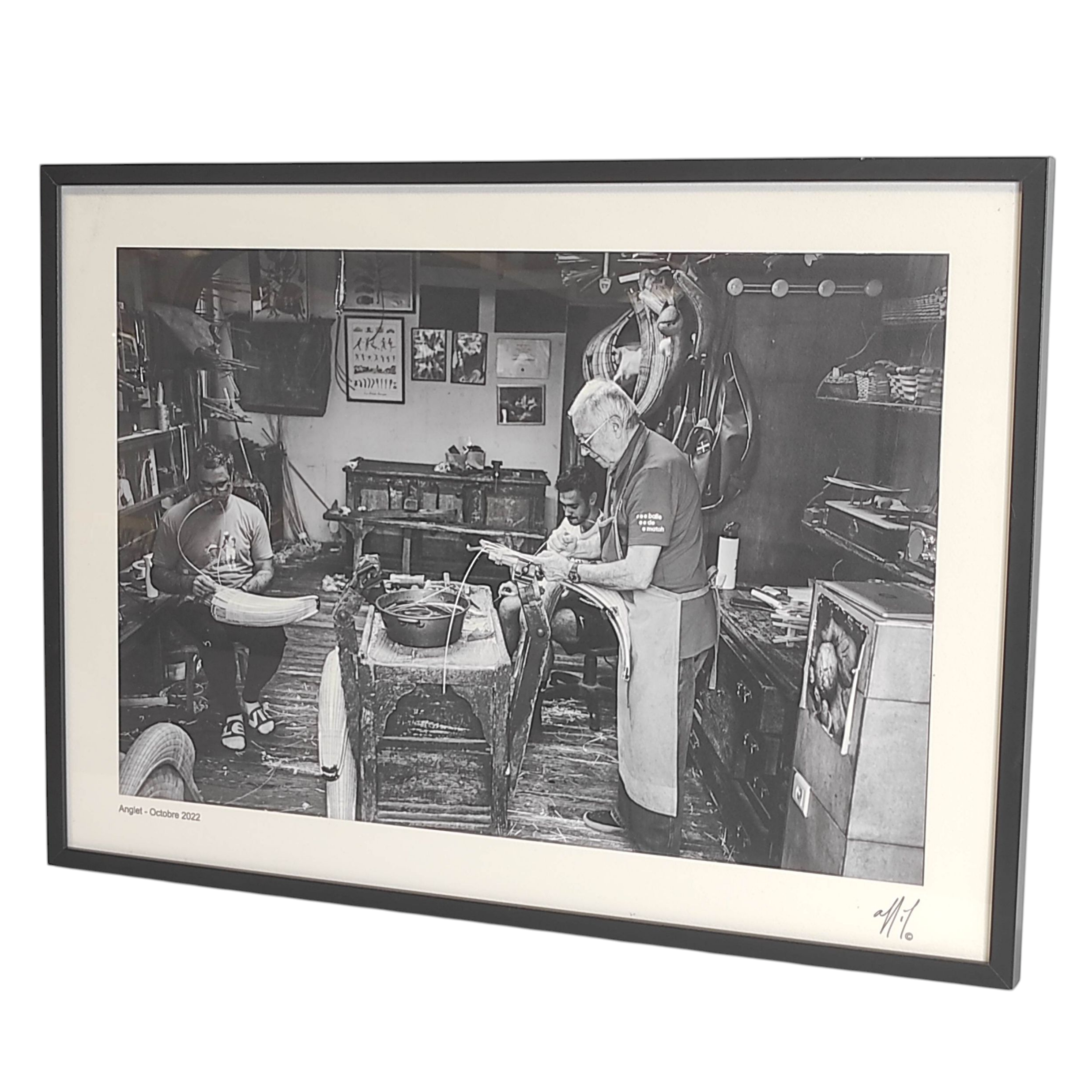 TIRAGE PHOTO L ATELIER DE CHISTERA DE MR GONZALEZ 2022 72 x 52 CM