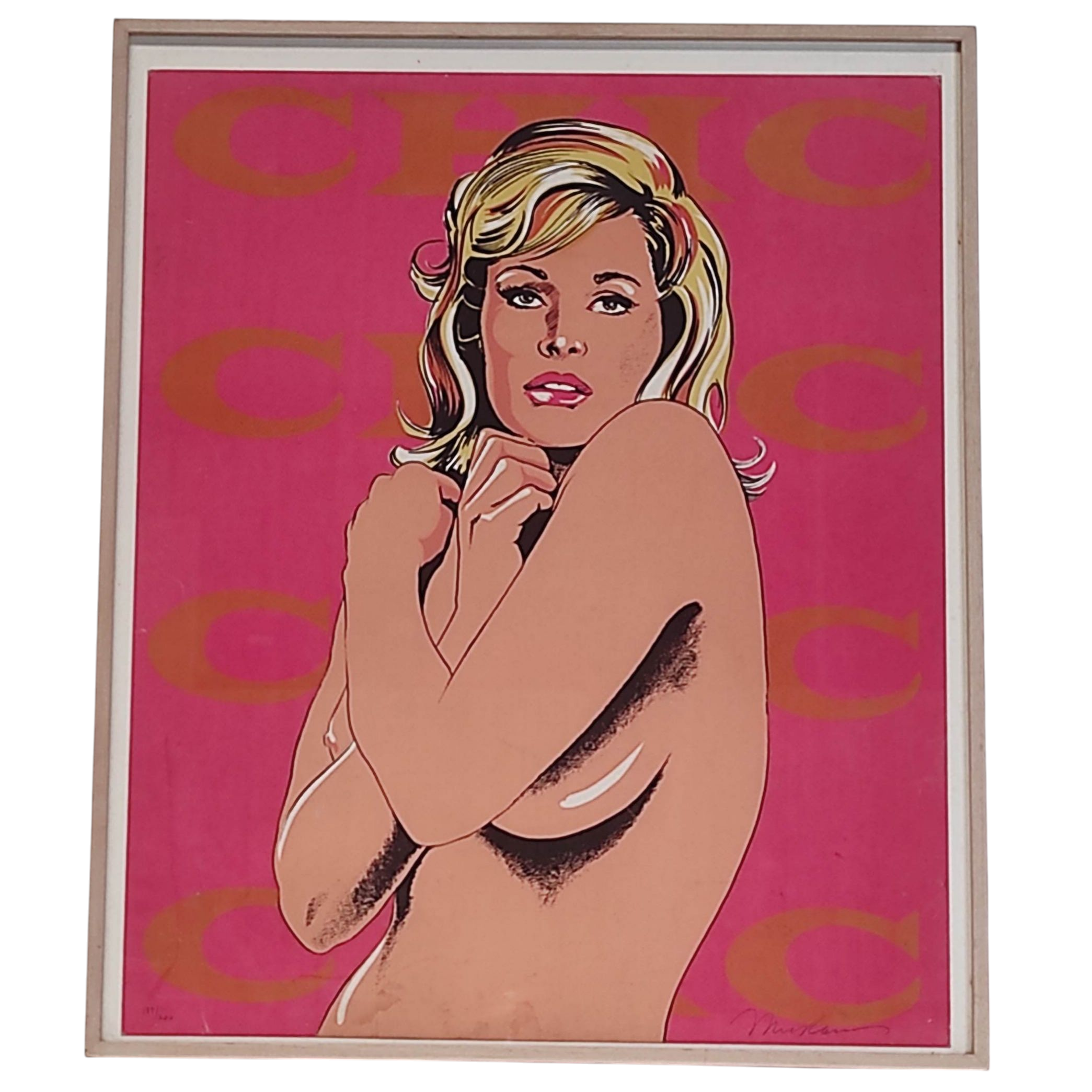 MEL RAMOS LITHOGRAPHIE 50/60 CM URSULA ANDRESS 189/200