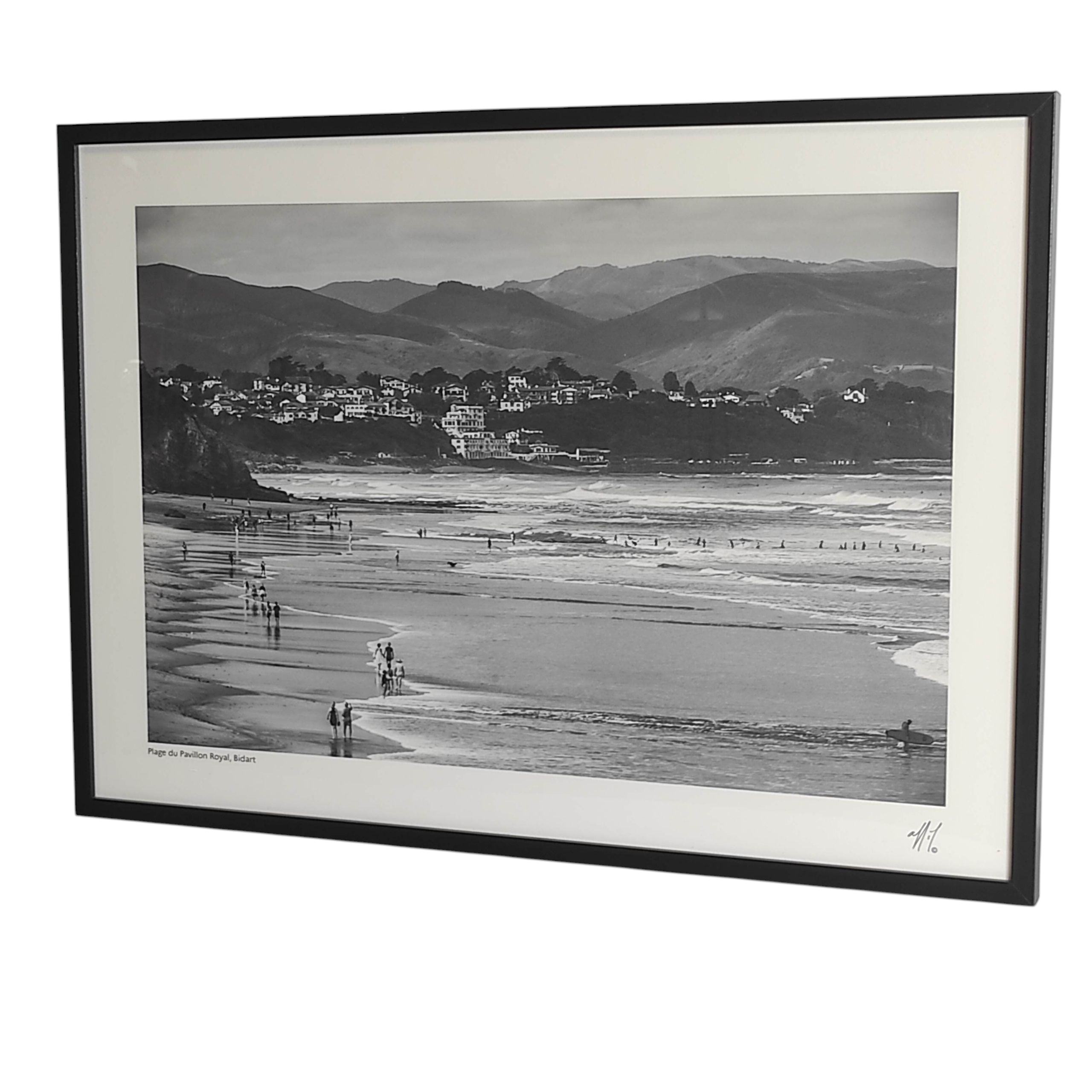 TIRAGE PHOTO LA PLAGE DU PAVILLON ROYAL 72 x 52 CM