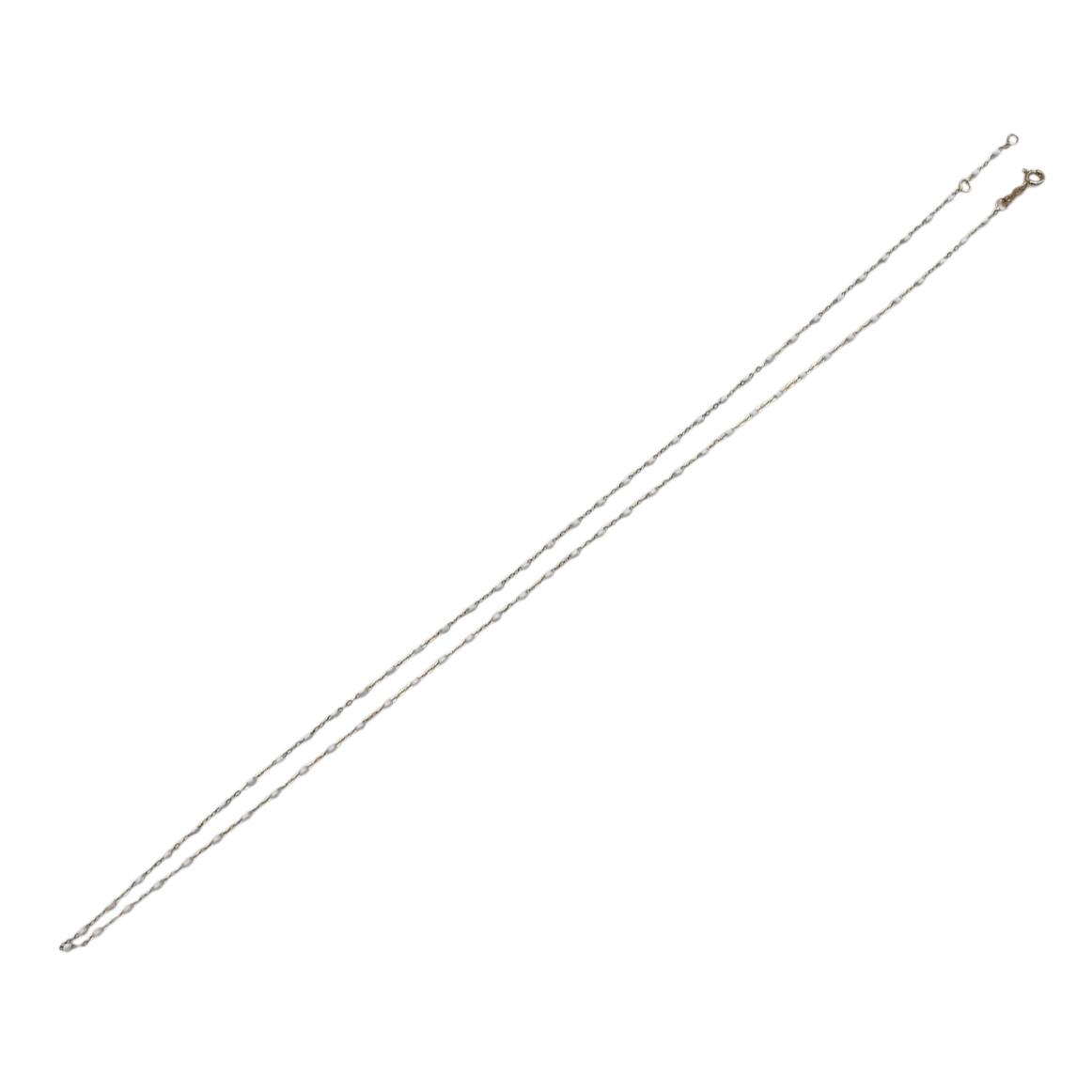 GIGI CLOZEAU SAUTOIR CLASSIQUE GIGI 60 CM EN OR (750) PERLES BLANCHES 1.75 GR