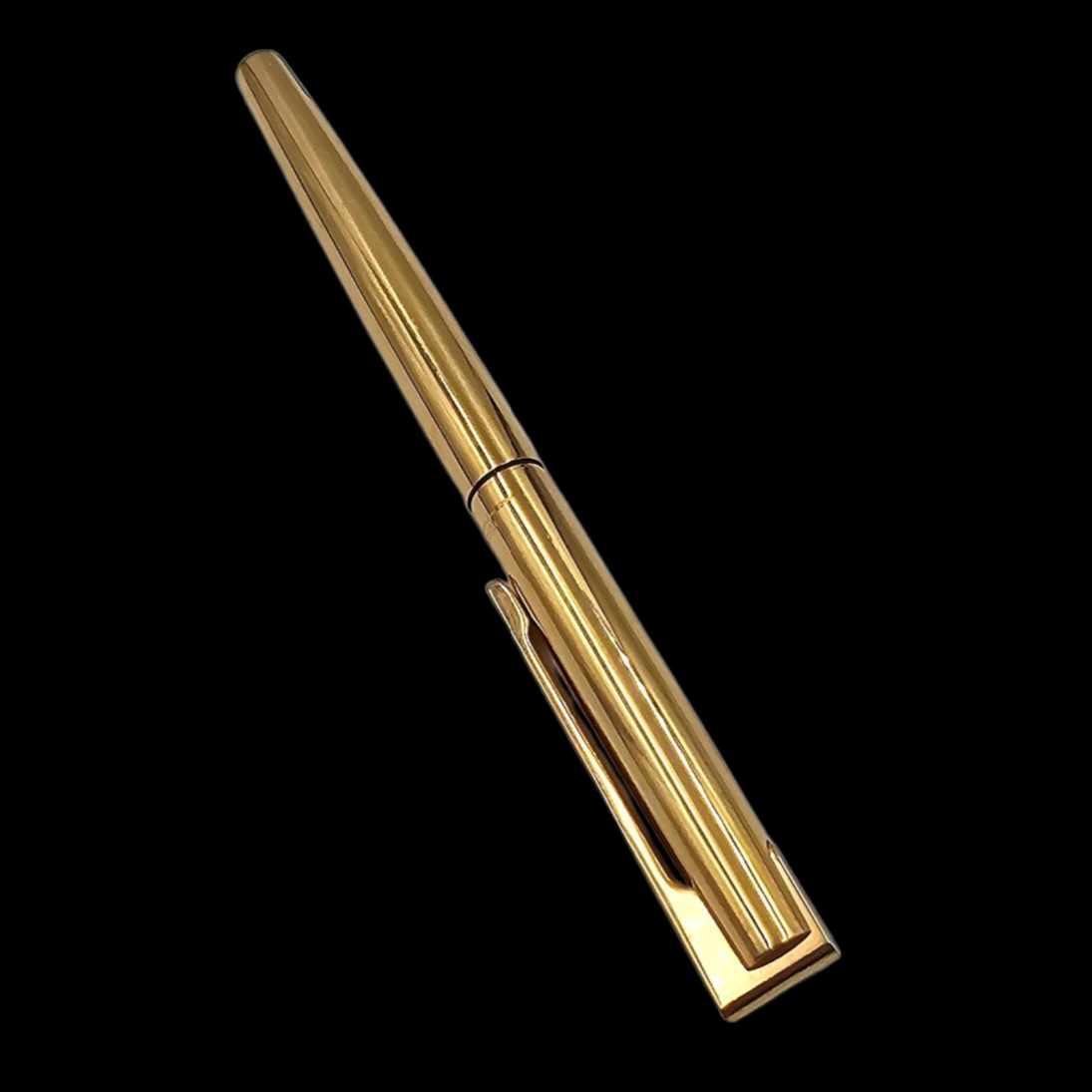 WATERMAN DG STYLO EN PLAQUE OR PLUME OR (750) LOGO ELF SPECIAL COLLECTIONNEUR