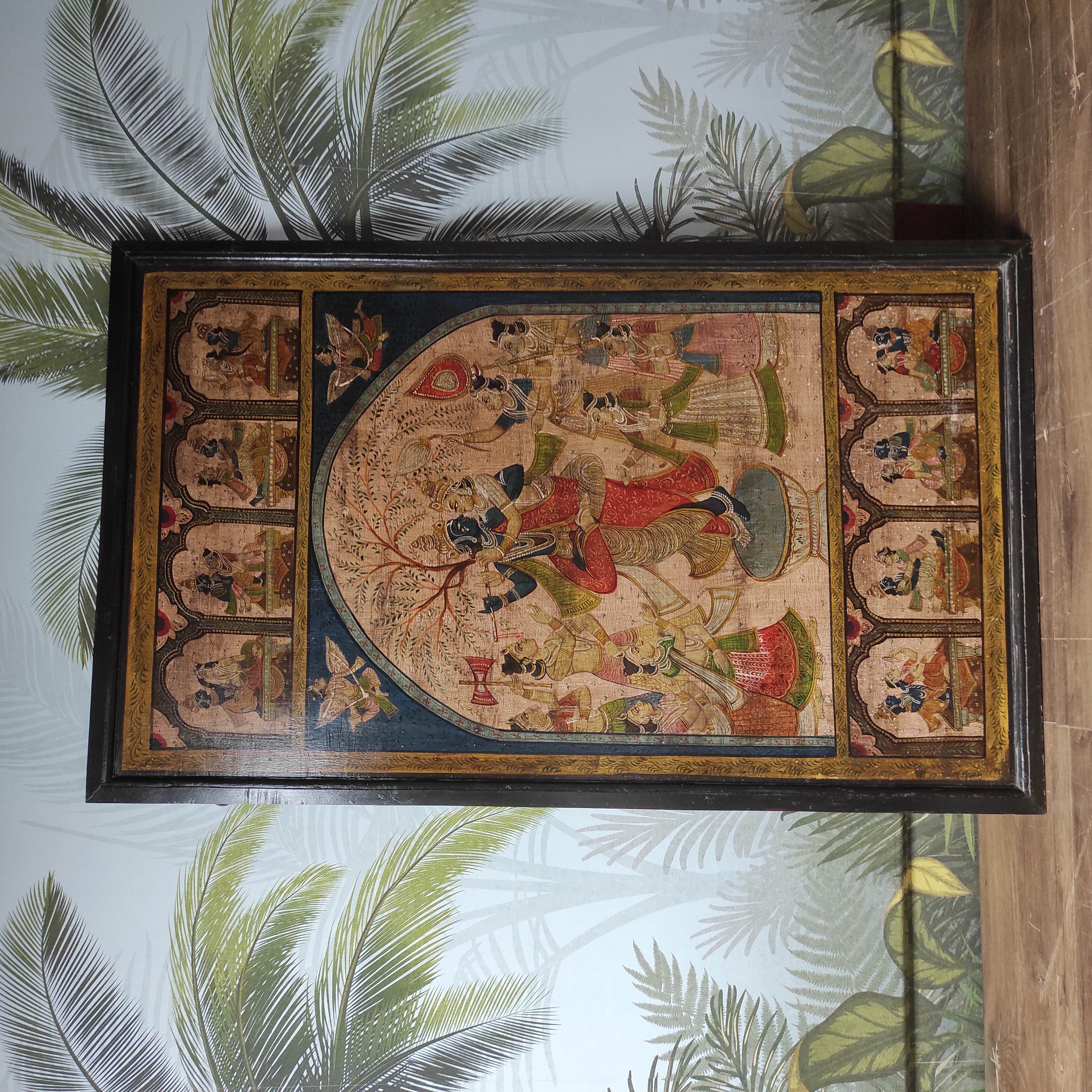 GRAND PANNEAU INDIEN 96/158 CM