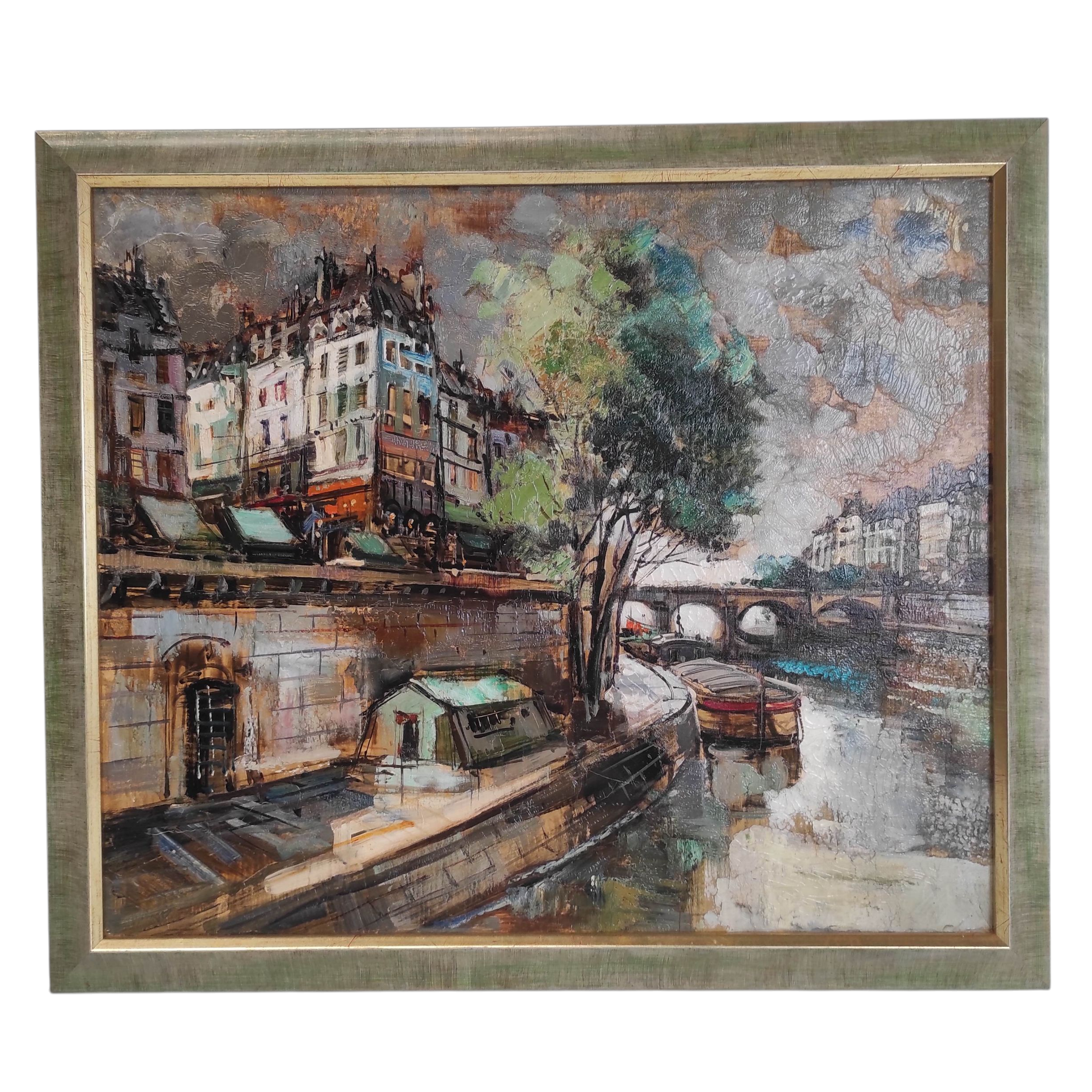 J WARNER HST LA TENTE EN BORD DE SCENE 61 x 53 CM