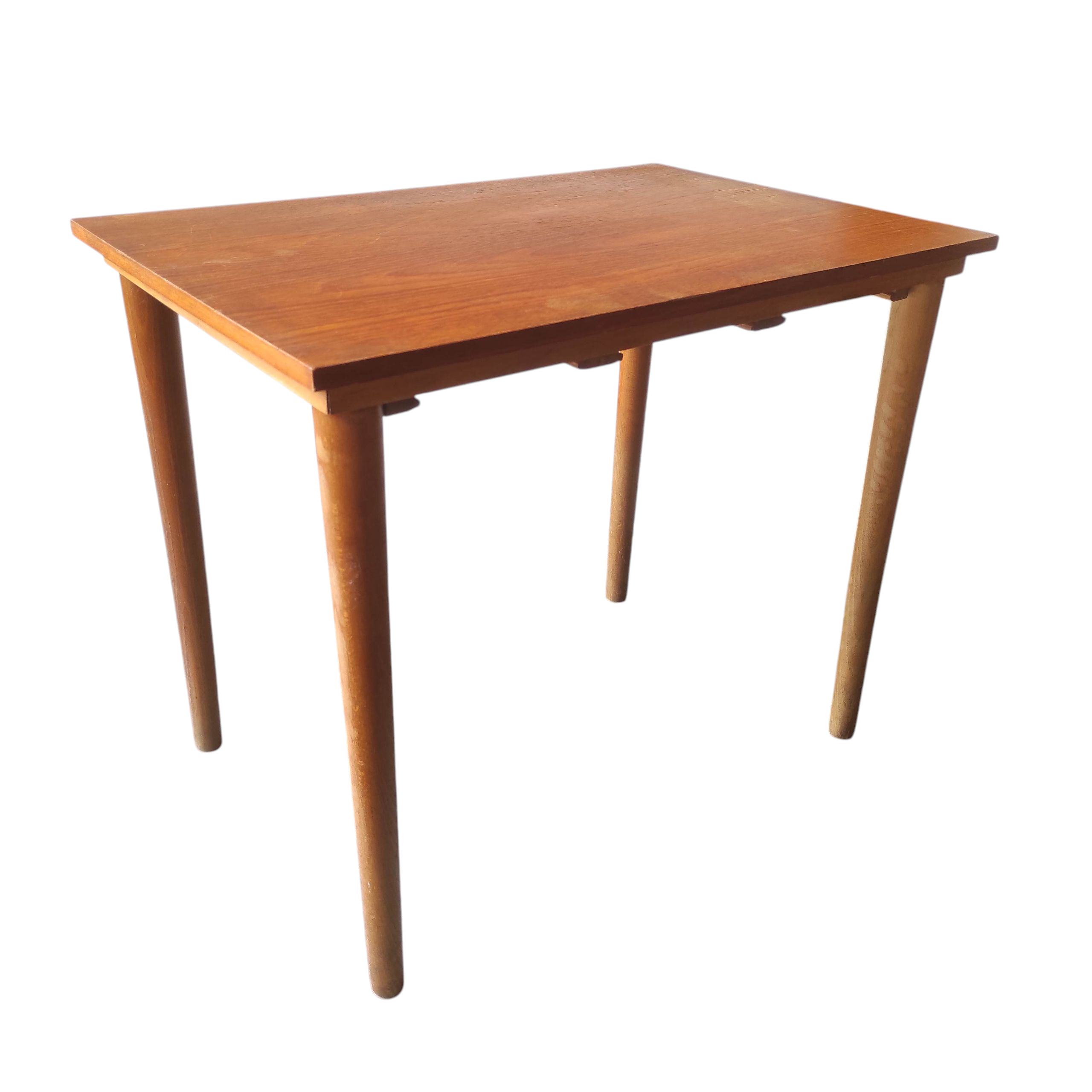 TABLE BASSE 62/50/42 CM PIEDS FUSEAUX