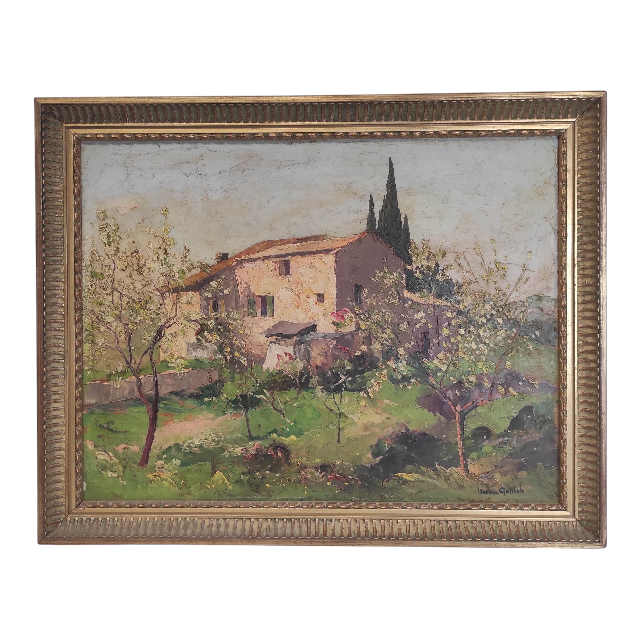 MAURICE GOTTLOB HSP LE MAS PROVENCAL 65 x 50 CM