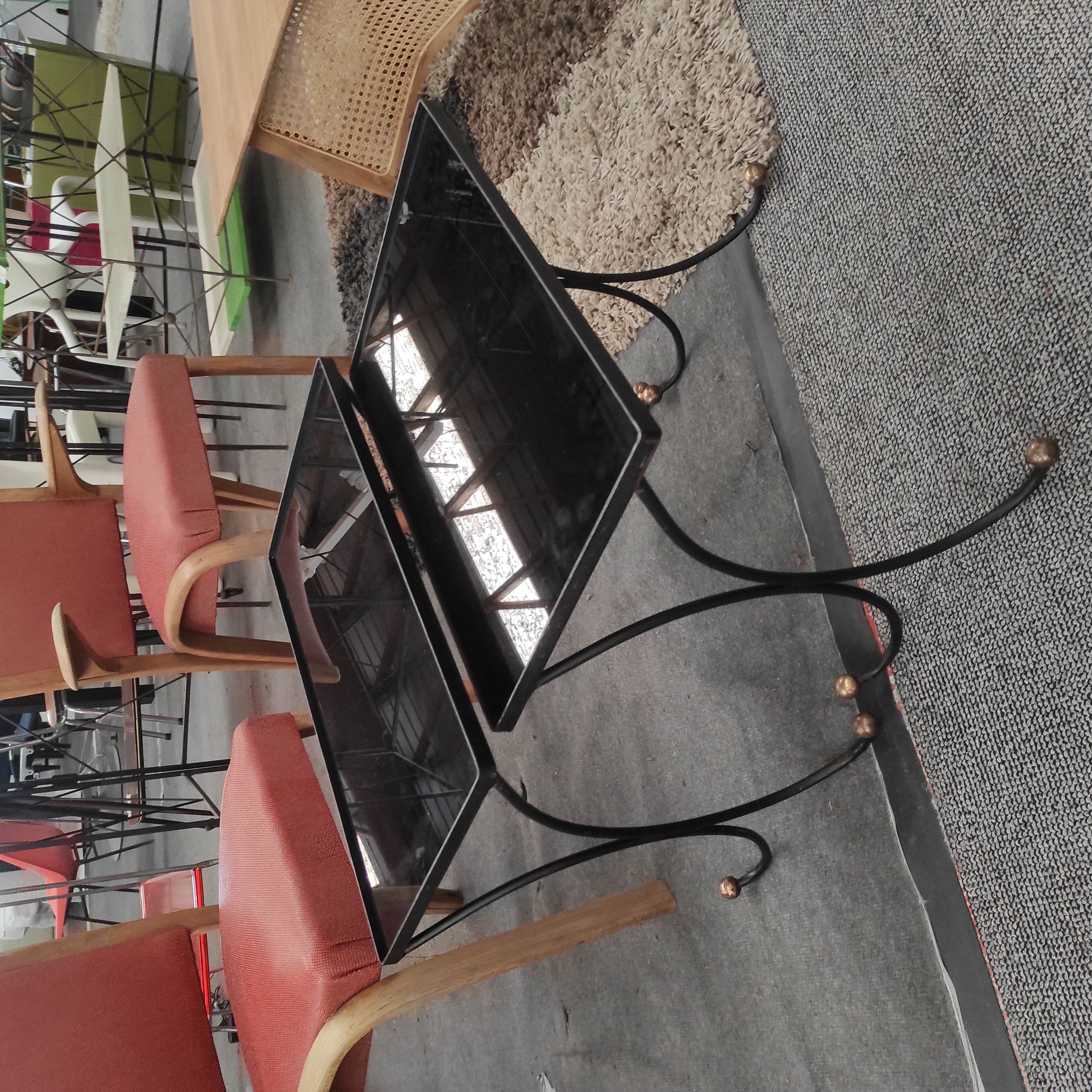 DUO DE TABLES BASSES DLG DE ROYERE 54/30/45 CM ET 48/42/30 CM 