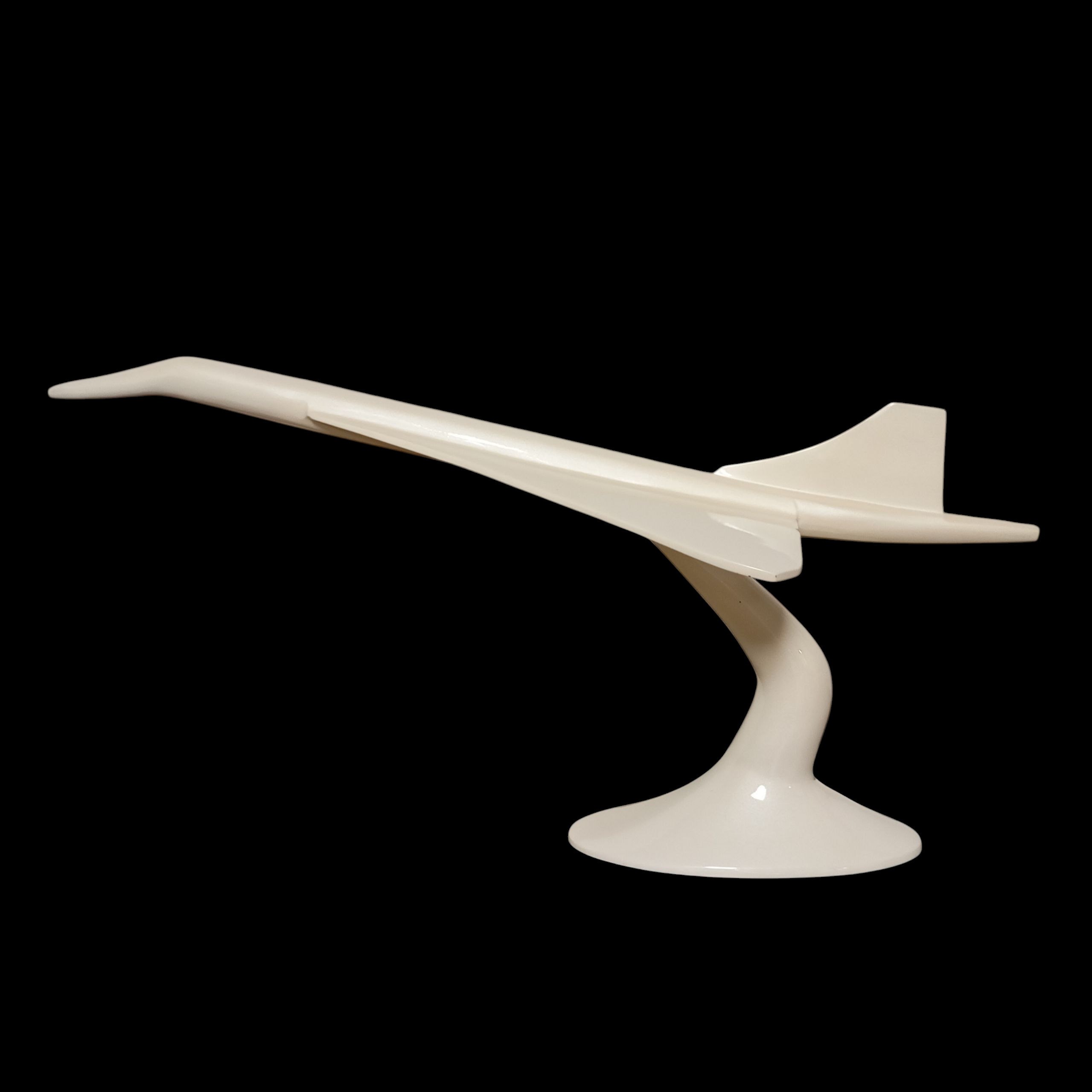 MAQUETTE DE CONCORDE EN METAL L 70 CM H 55 CM 35 CM