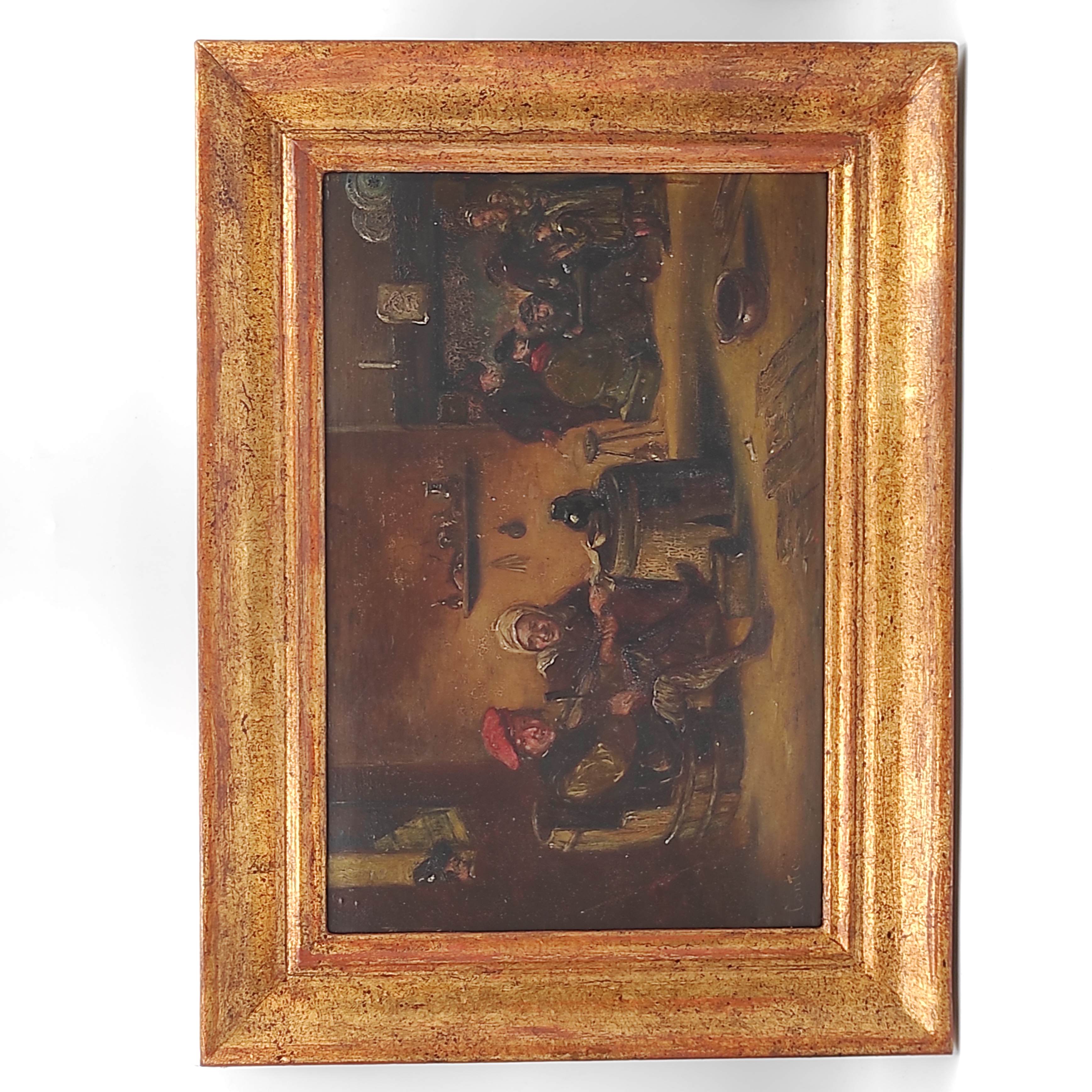 CONTE HSP SCENE DE TAVERNE 38 x 25 CM 
