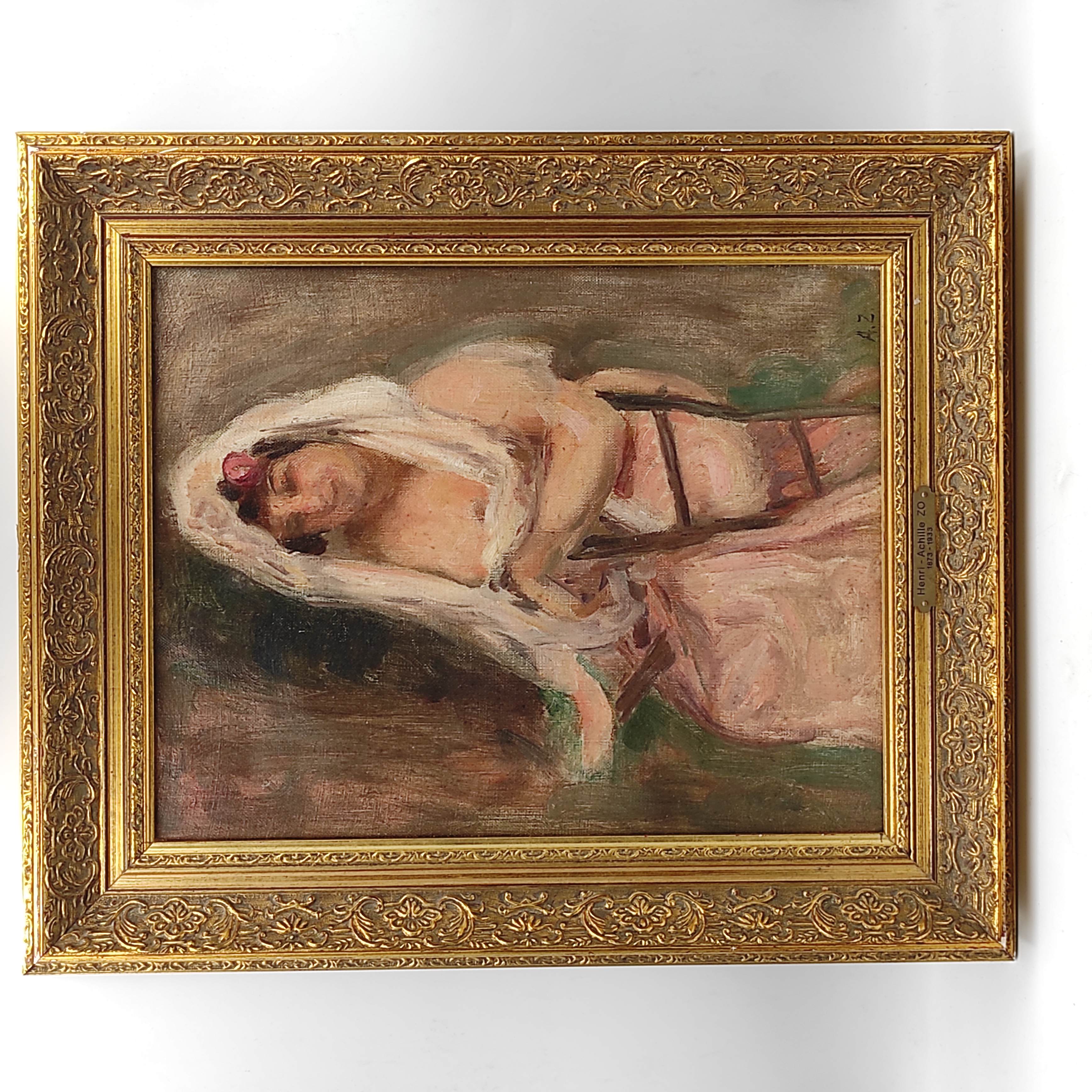 HENRI ACHILLE ZO HST LA SEVILLANA 35 x 27 CM