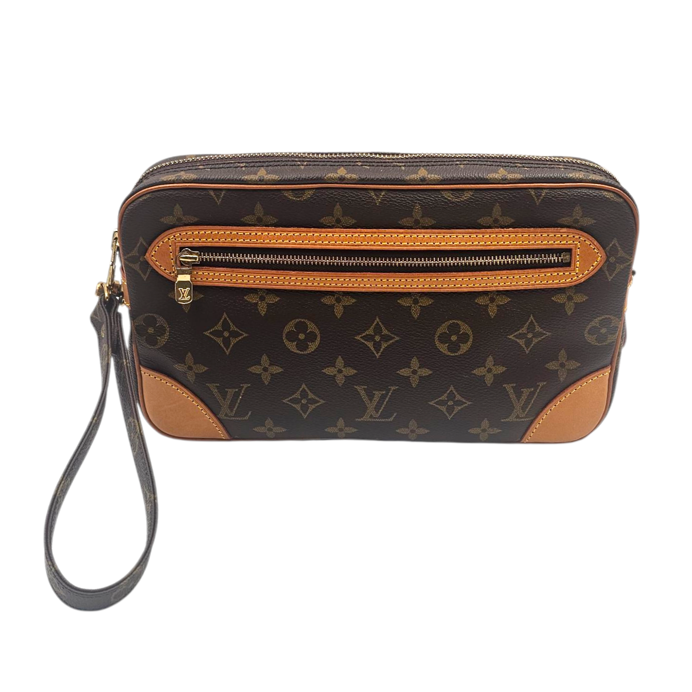 LOUIS VUITTON SAC POCHETTE MARLY (TH8906) TOILE MONOGRAM VINTAGE 1996