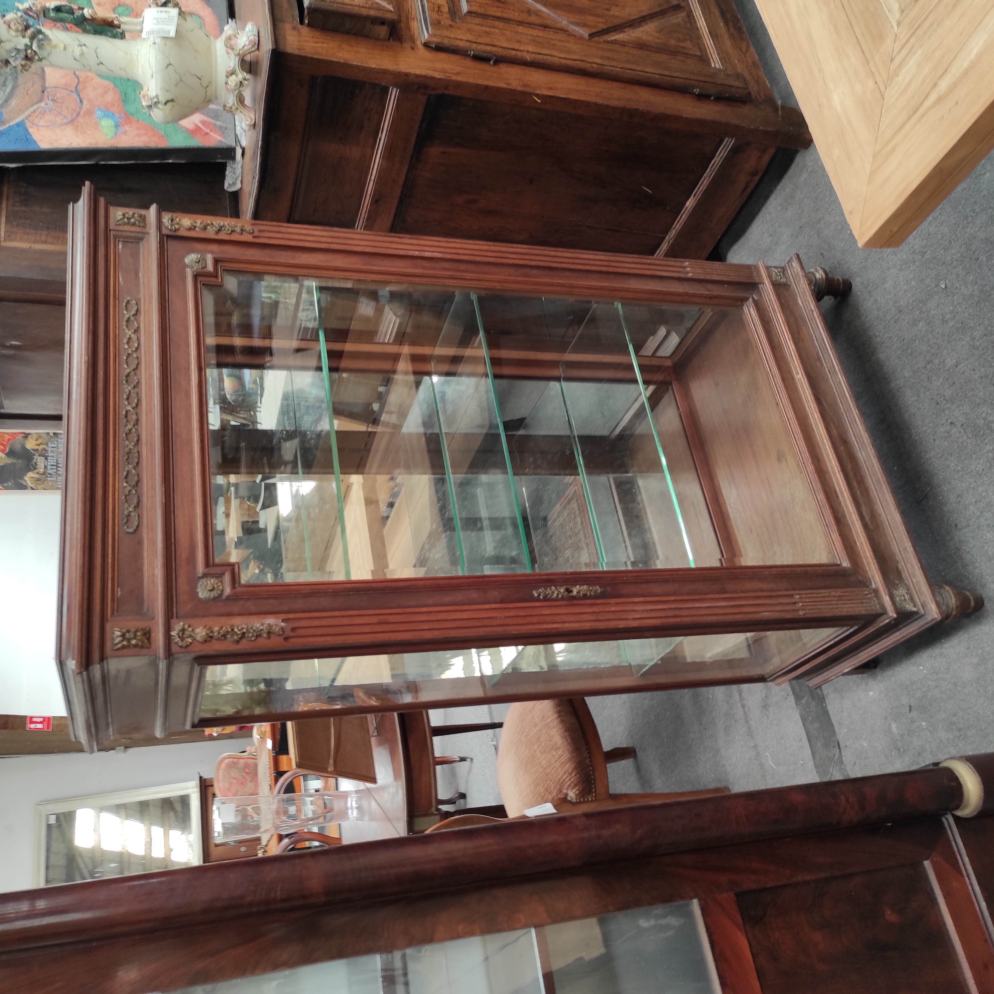 VITRINE FOND MIROIR 86/159/41 CM 