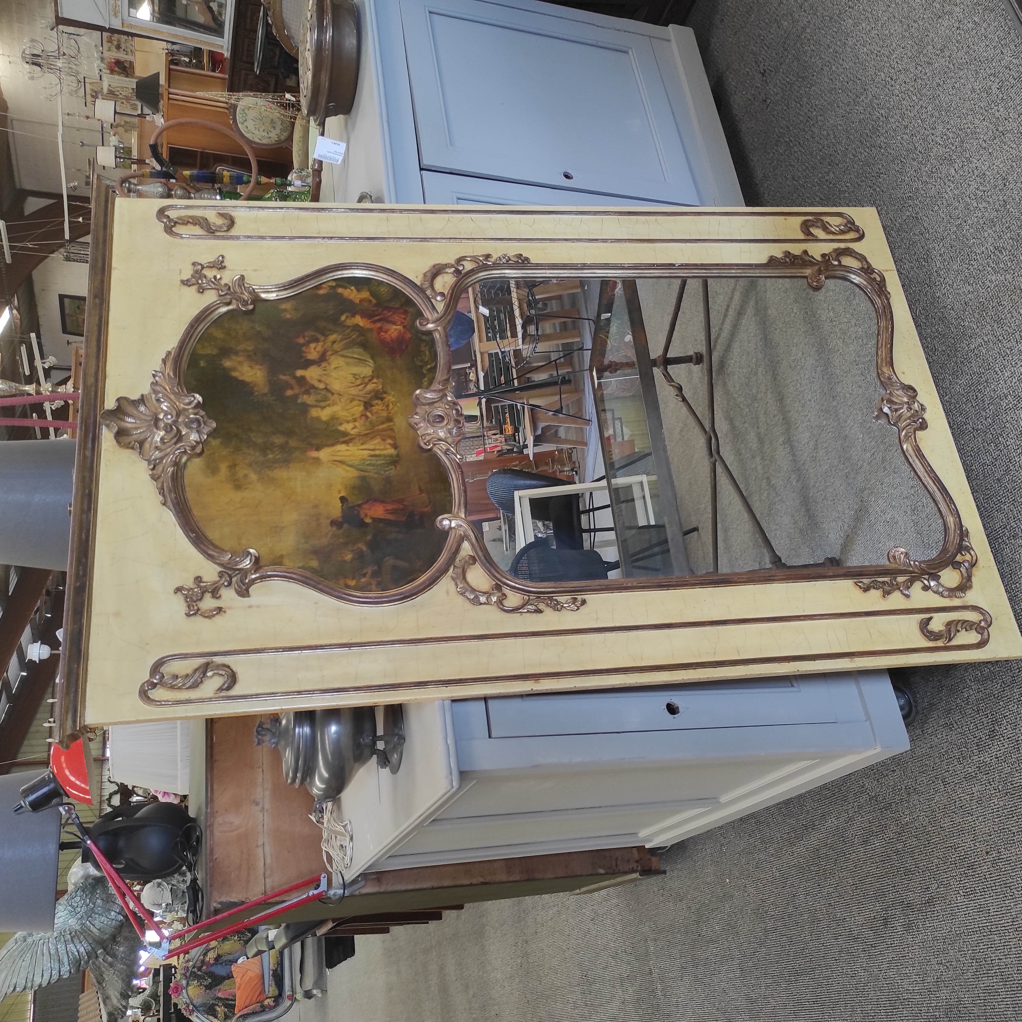 TRUMEAU DE STYLE LOUIS XV 107/159 CM 
