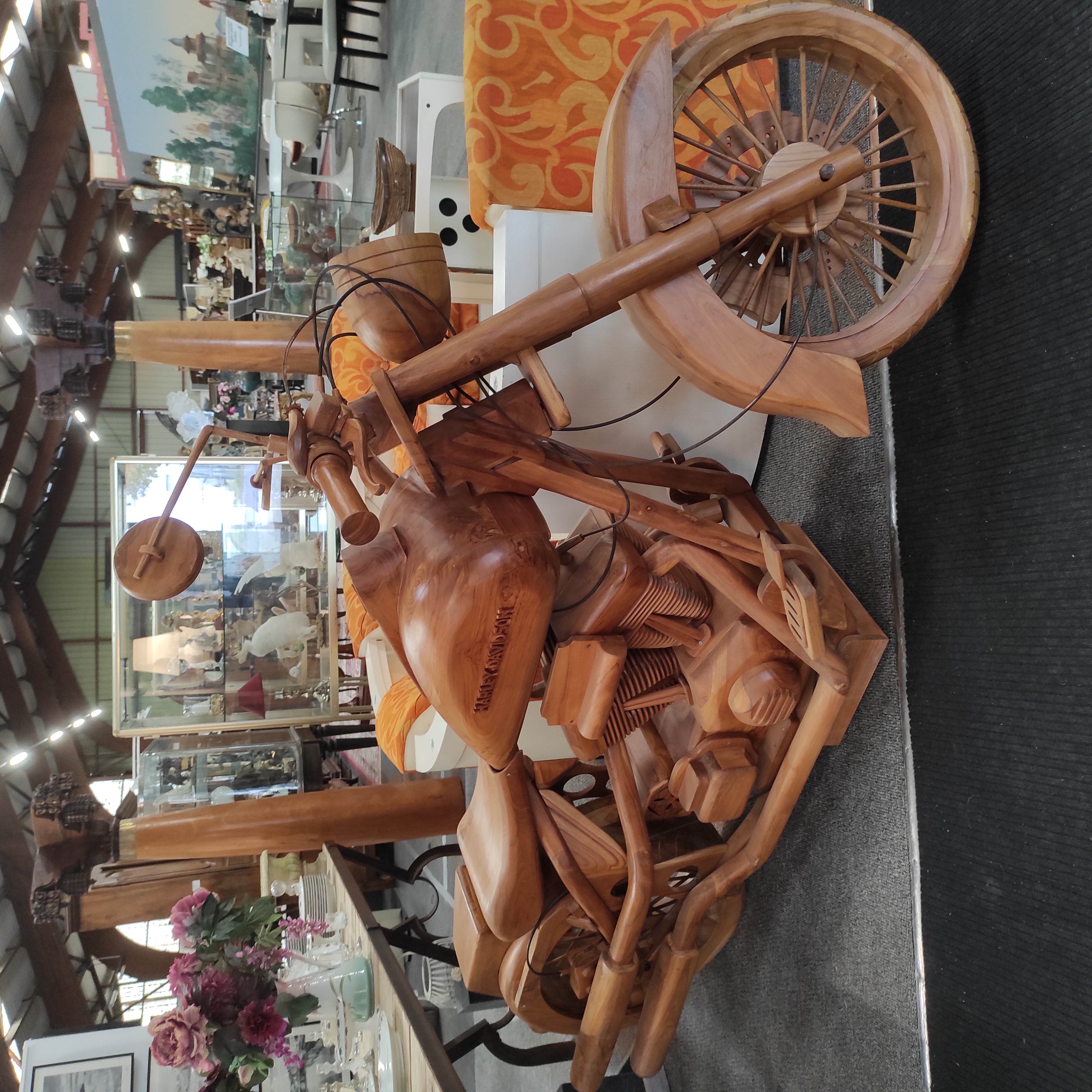 HARLEY DAVIDSON EN TECK 250/120/80 CM 