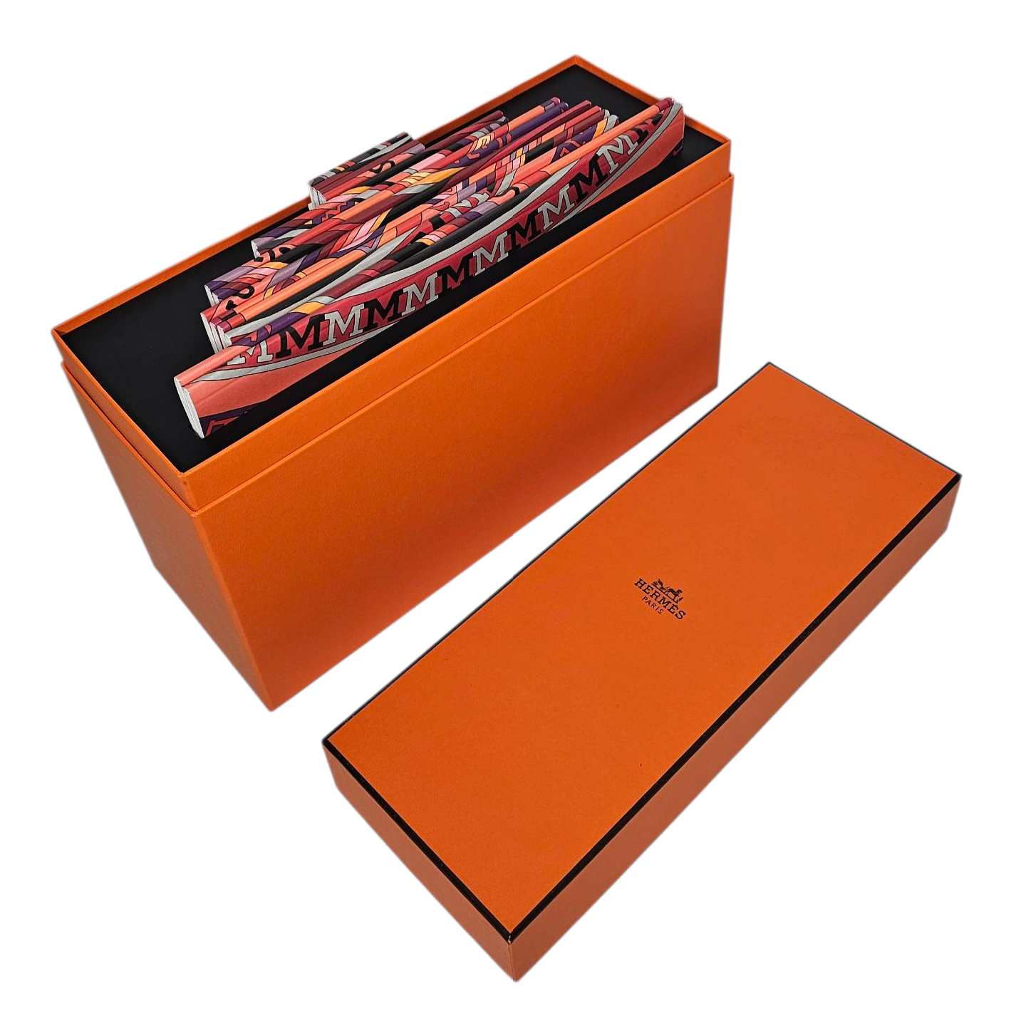 HERMES COFFRET 14 CARNETS DESSIN DU CARRE TOHU-BOHU PAR CLAUDIA STUHLHFER