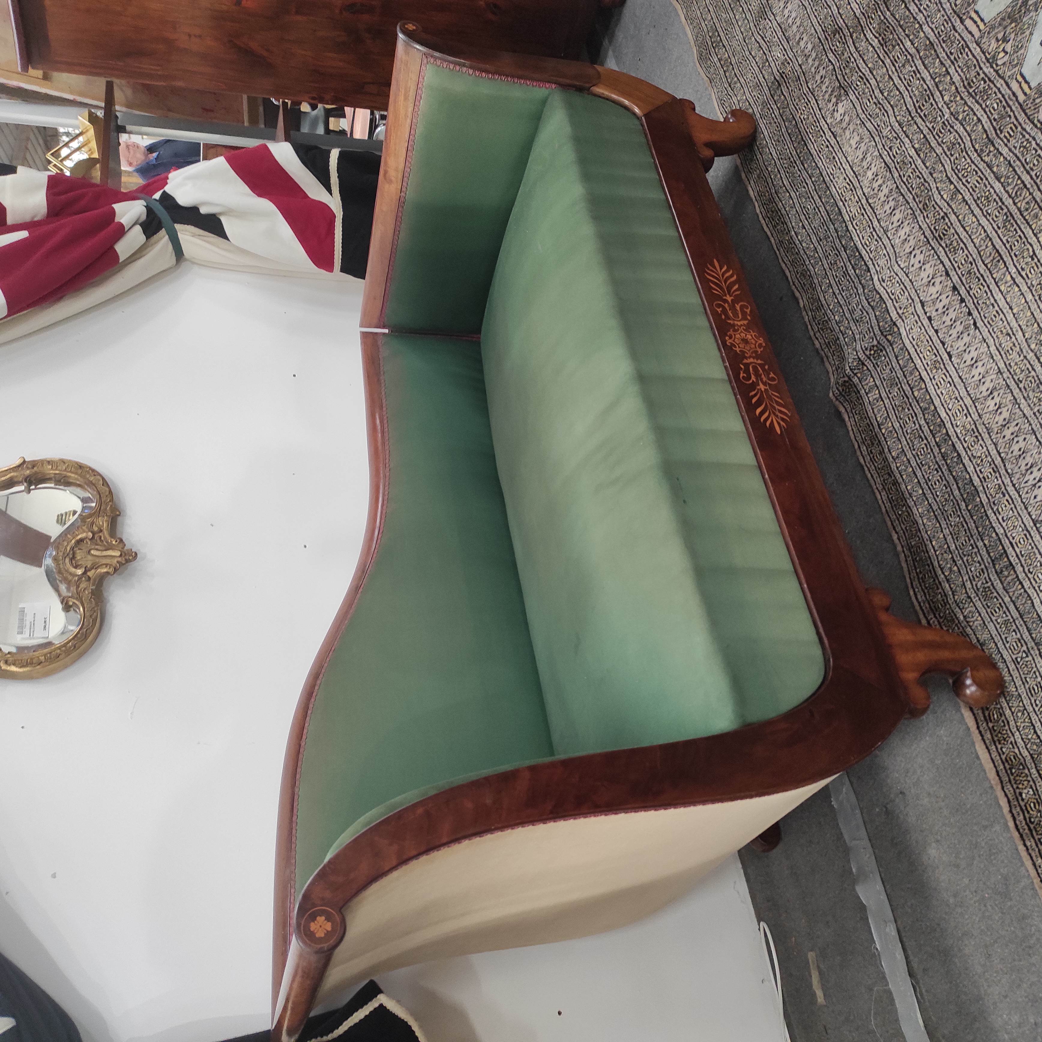 BANQUETTE CHARLES X 152/84/74 CM 