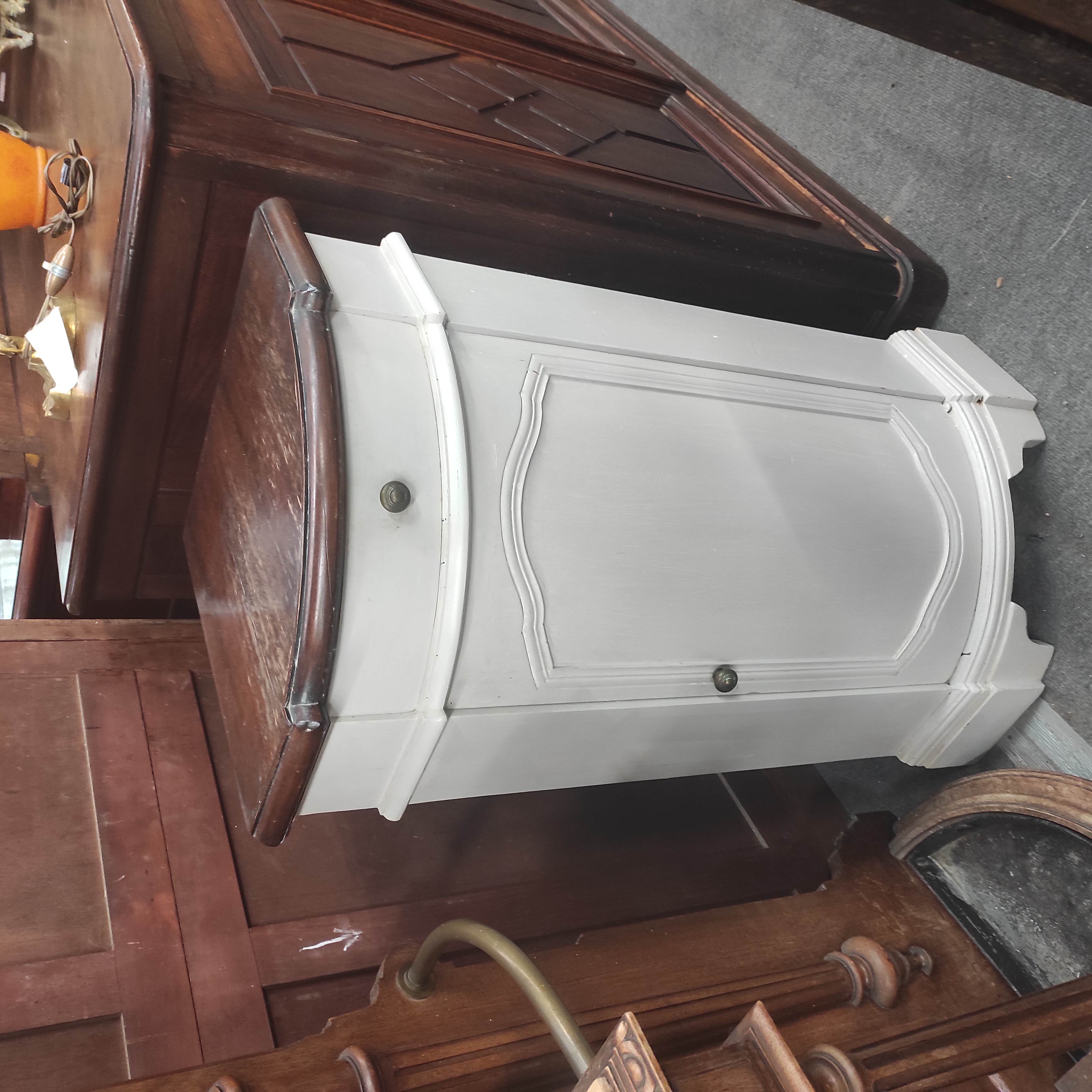 MEUBLE ANGLE 1 PORTE + 1 TIROIR 45/95/35 CM