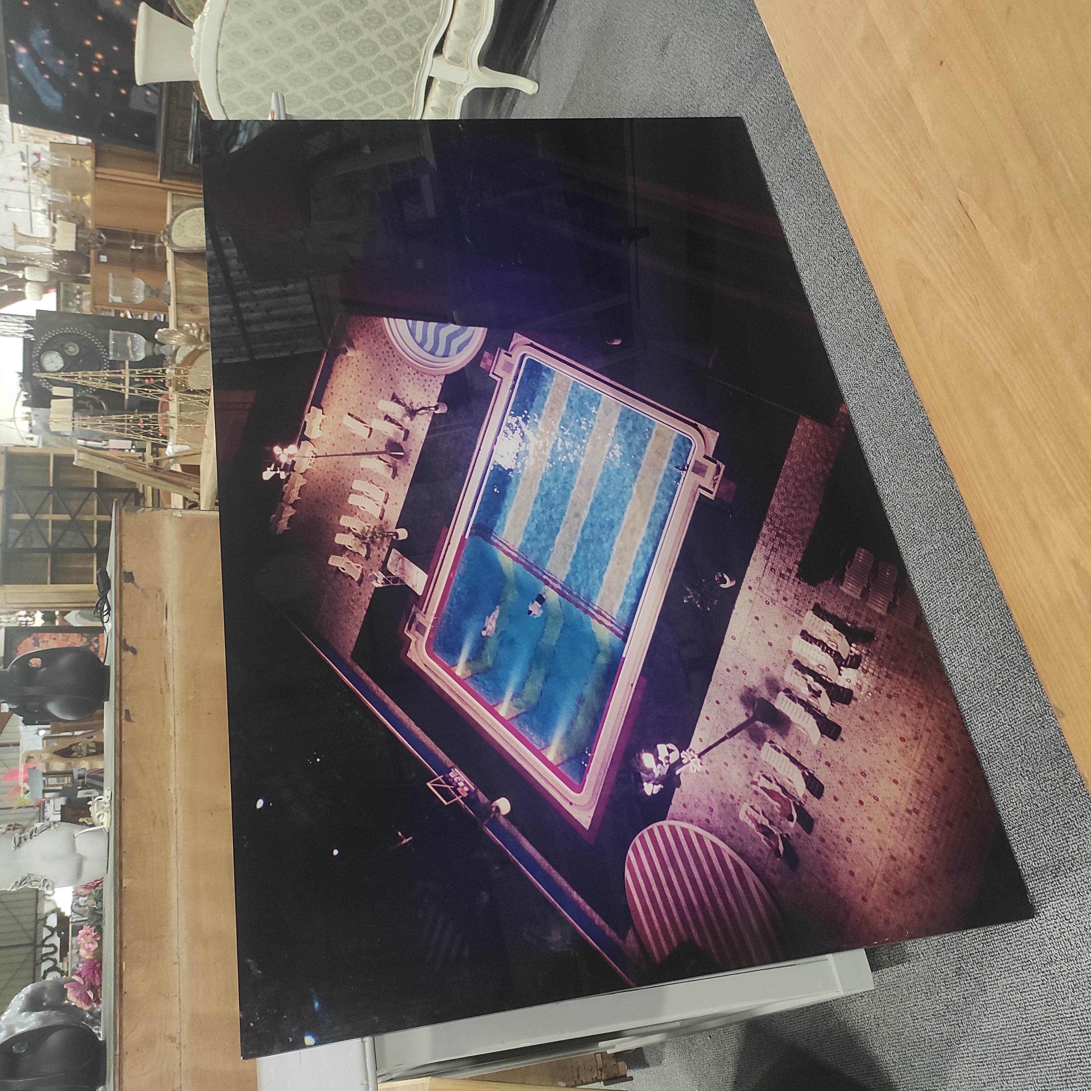 HERVE SAINT-HELIER PHOTOGRAPHIE DU KEIO PLAZA HOTEL 180/120 CM 