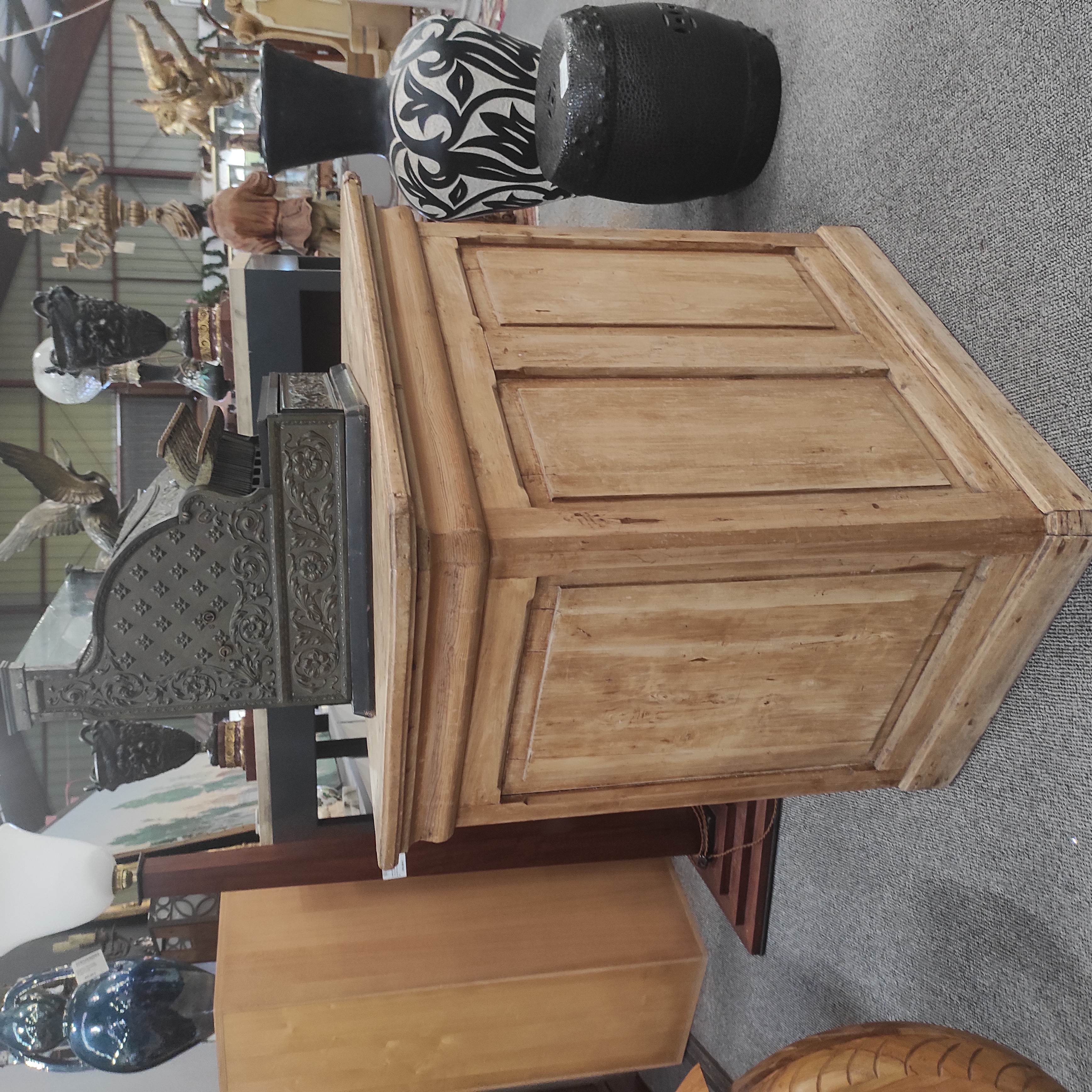 CAISSE DE MAGASIN 2 TIROIRS EN PIN 91/90/60 CM