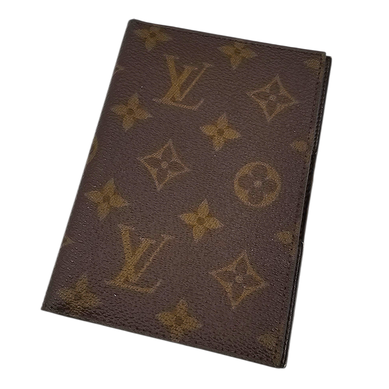 LOUIS VUITTON ETUI PORTE-PASSE / TICKETS EN TOILE MONOGRAM VINTAGE CIRCA 1970-80