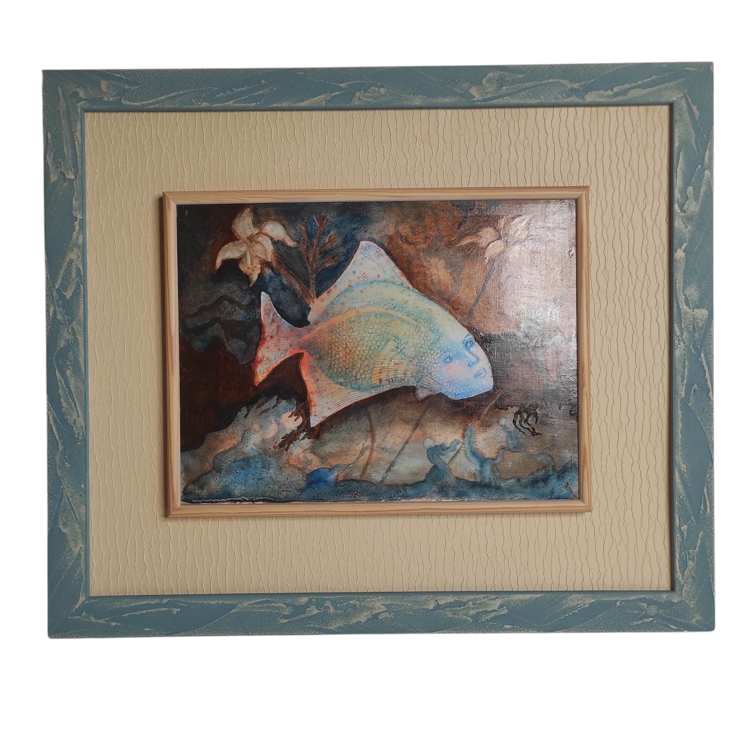 LE COUEDIC HSP FEMME POISSON 41 x 32 CM