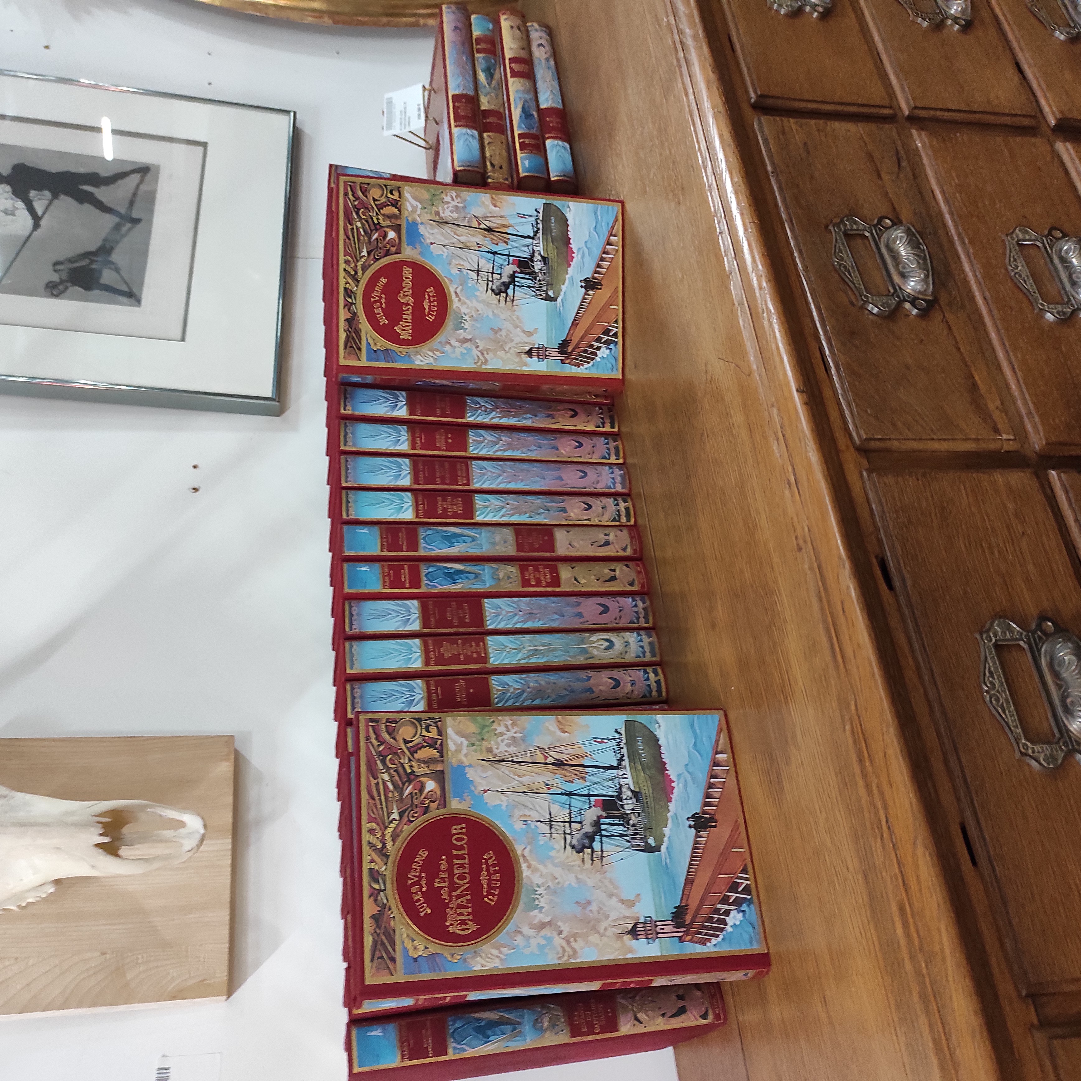 30 LIVRES DE JULES VERNE EDITION MICHEL DE L ORMERAIE