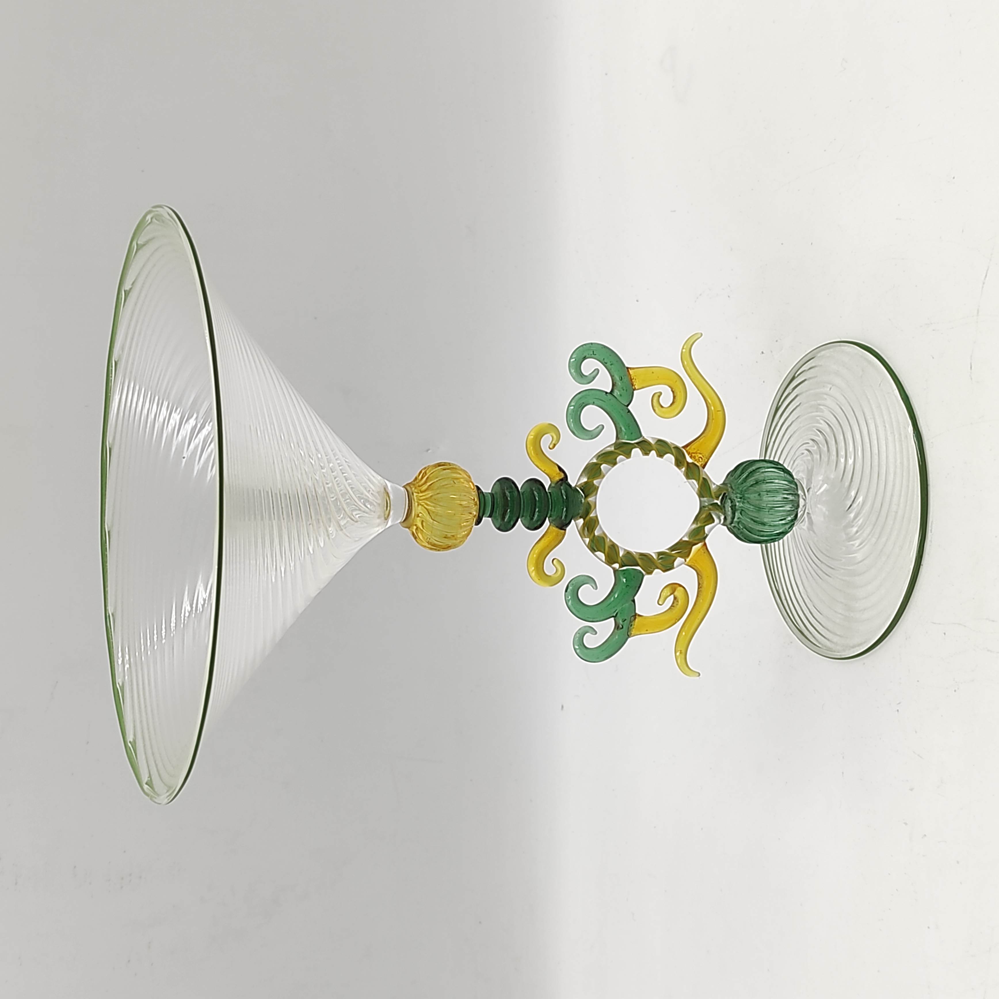 MURANO COUPE EN CRISTAL HAUTEUR 19 CM DIAM 14 CM