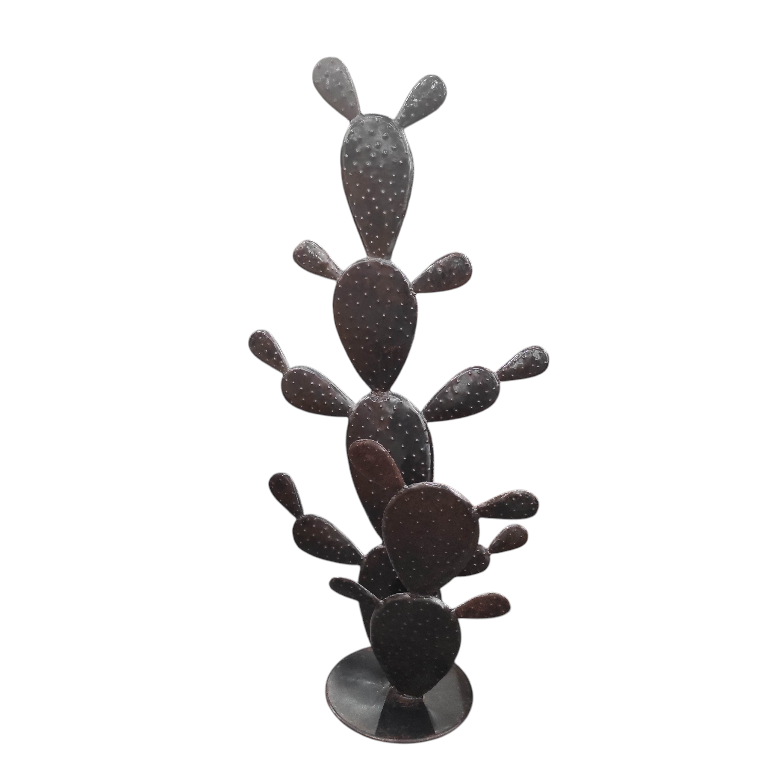 SCULPTURE CACTUS EN FER 78/160 CM