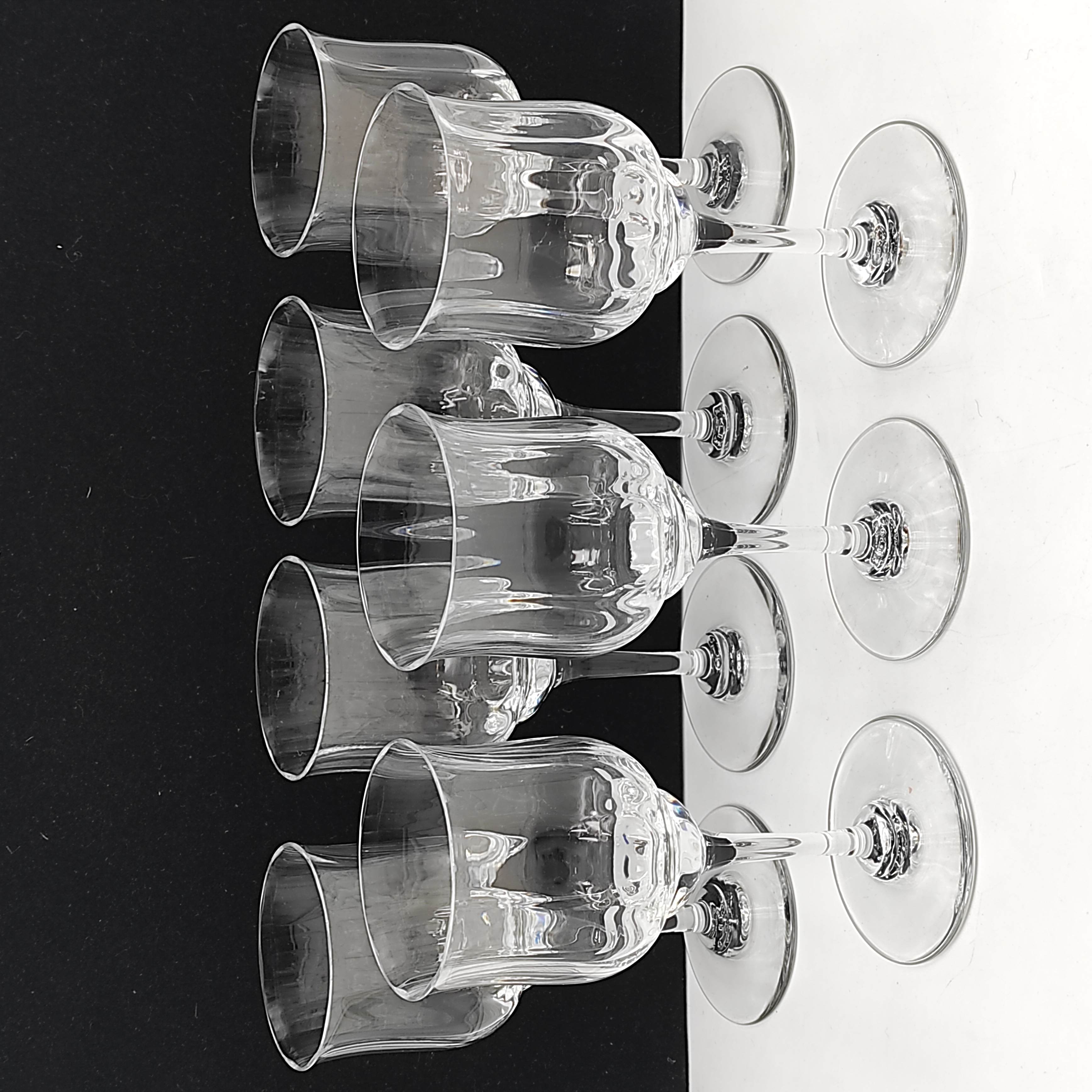 BACCARAT CAPRI 7 VERRES A VIN ROUGE