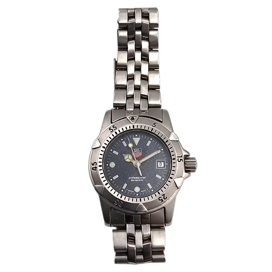 TAG HEUER MONTRE PROFESSIONNAL 200M (WD1411-P1) (B41300) (PILE A CHANGER)