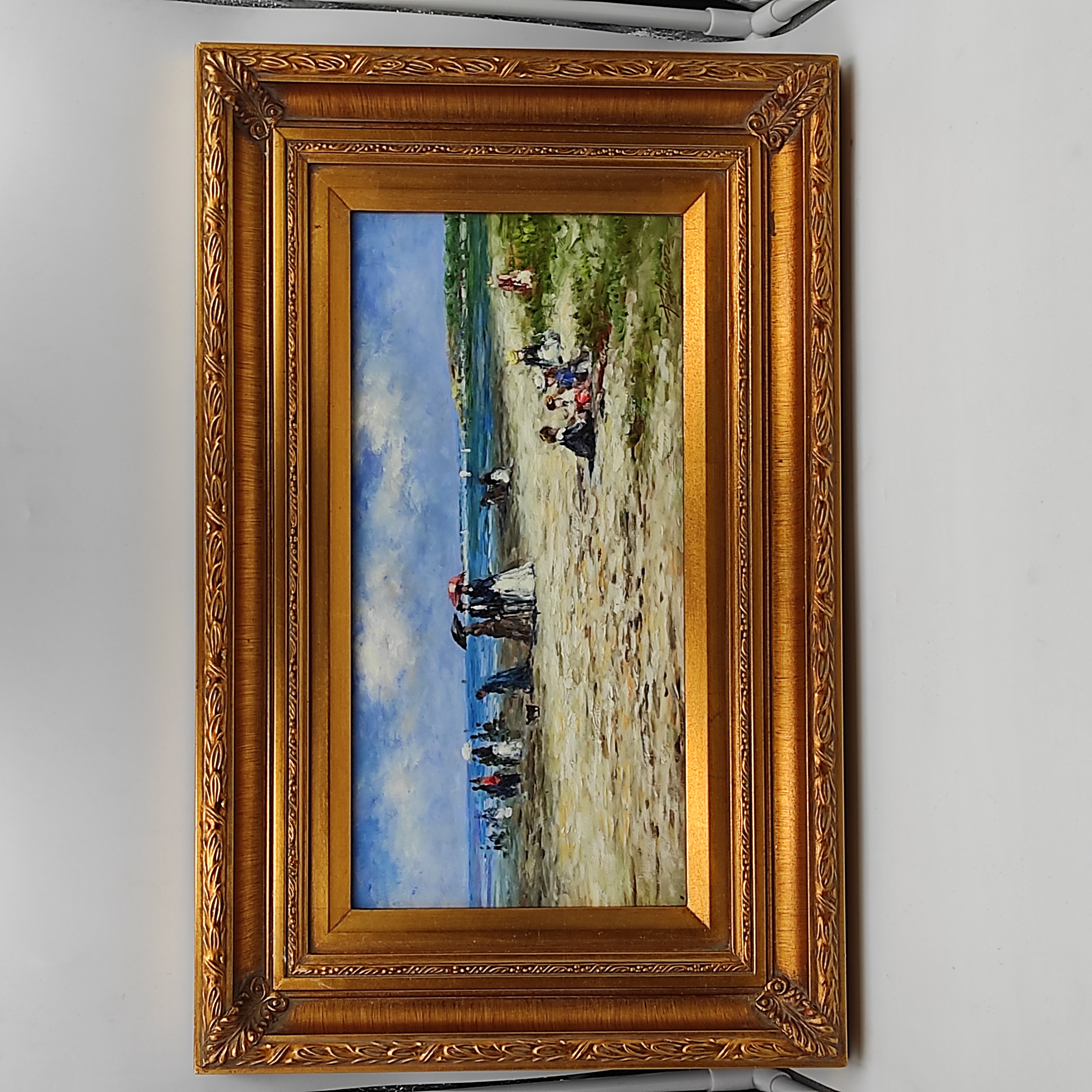 HSP LA PROMENADE EN BORD DE MER 40 x 20 CM