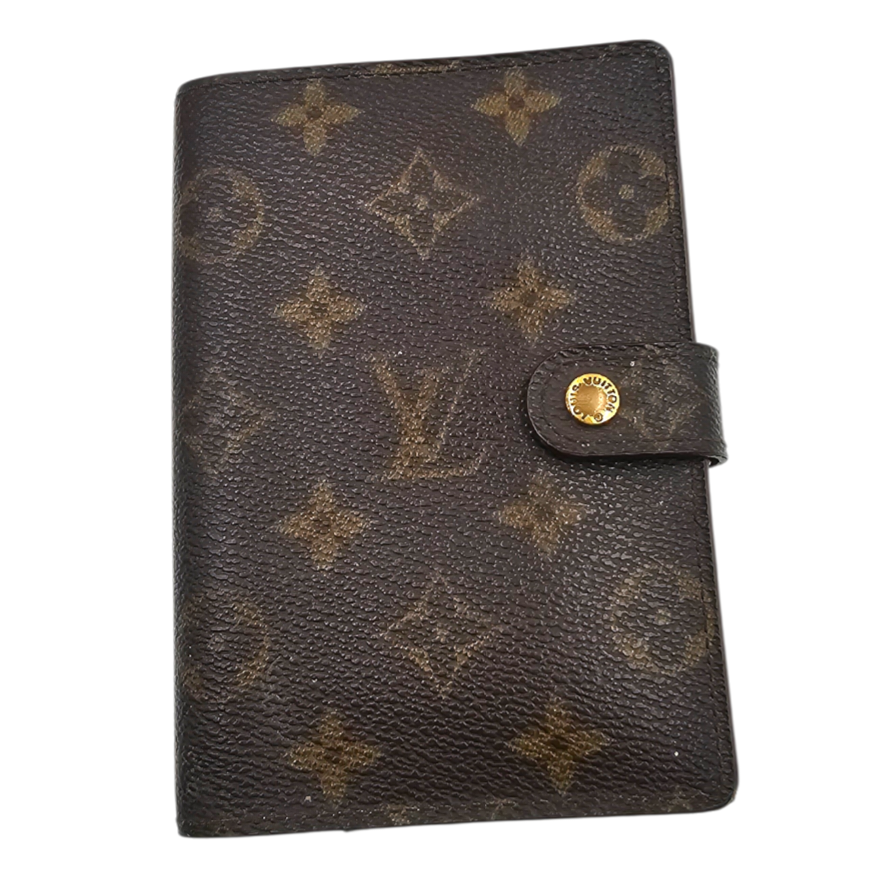 LOUIS VUITTON COUVERTURE D AGENDA PM TOILE MONOGRAM (CA0986) + STYLO CIRCA 1996