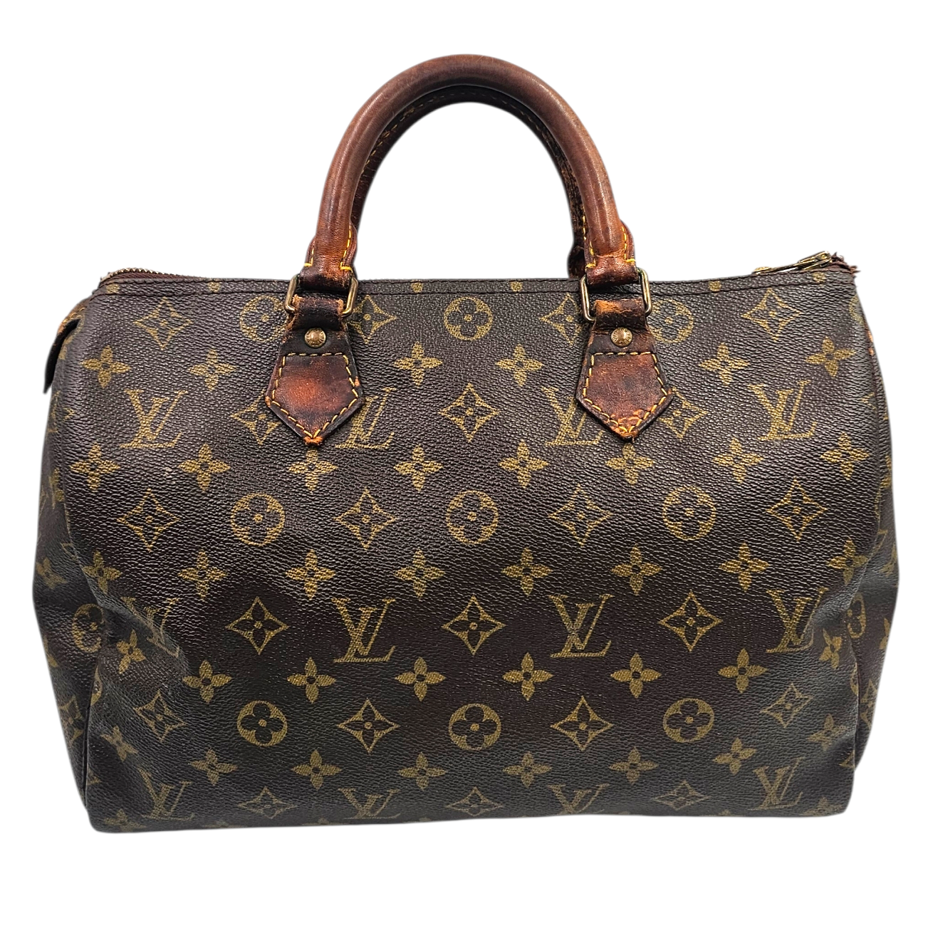 LOUIS VUITTON SAC SPEEDY 30 TOILE MONOGRAM (VI874) VINTAGE 1987 EN L ETAT