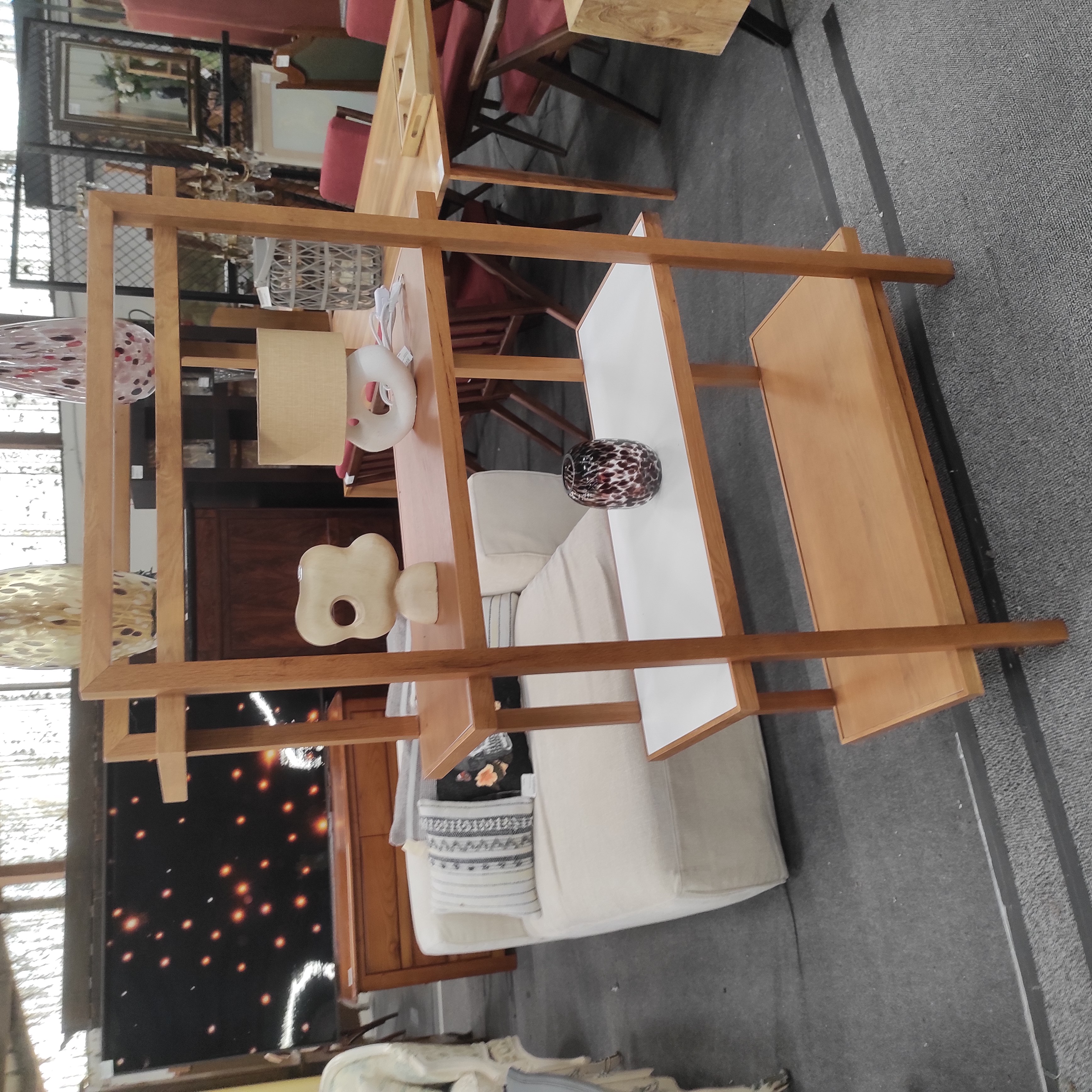 BLOOMINGVILLE SKYE BOOKCASE 96/160/45 CM PLACAGE CHENE