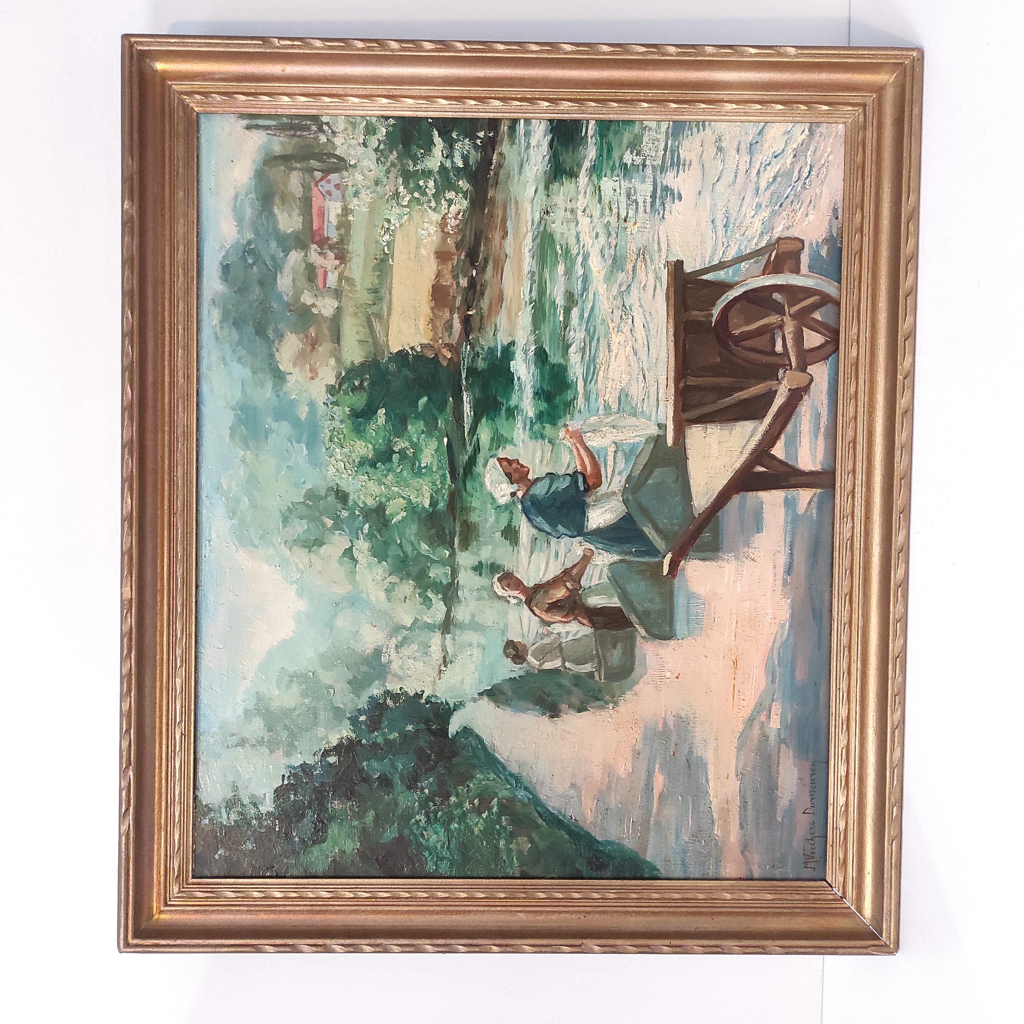 DARISCUREN HSP LA LAVANDIERES A USTARITZ 58 x 49 CM