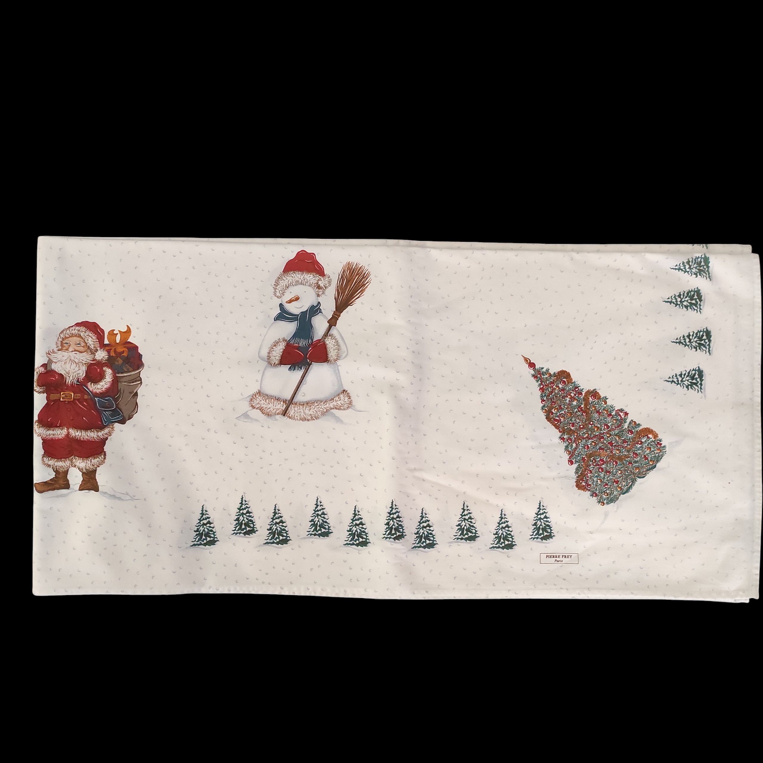 NAPPE PIERRE FREY DECOR DE NOEL 260 X 170 CM 