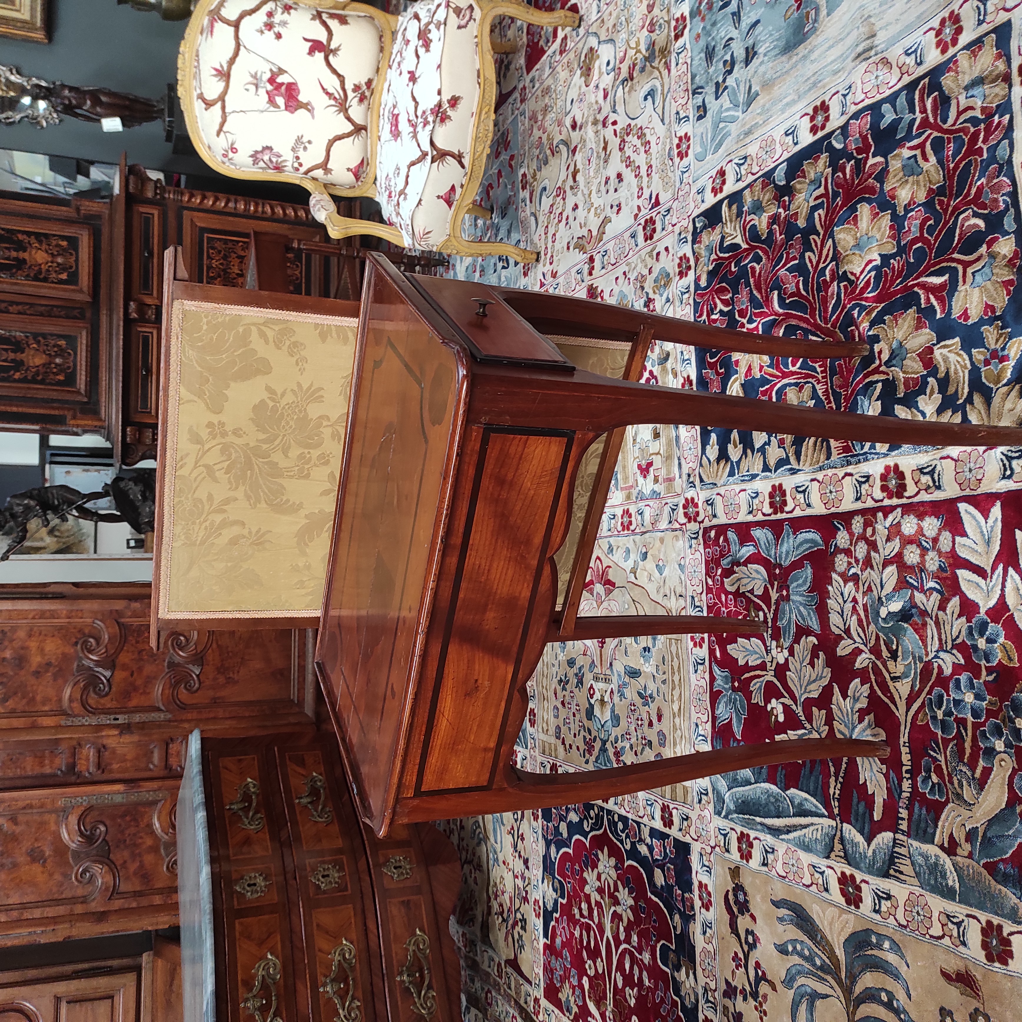 TABLE A ECRIRE 1 TIROIR AVEC ECRAN 65/85/43 CM